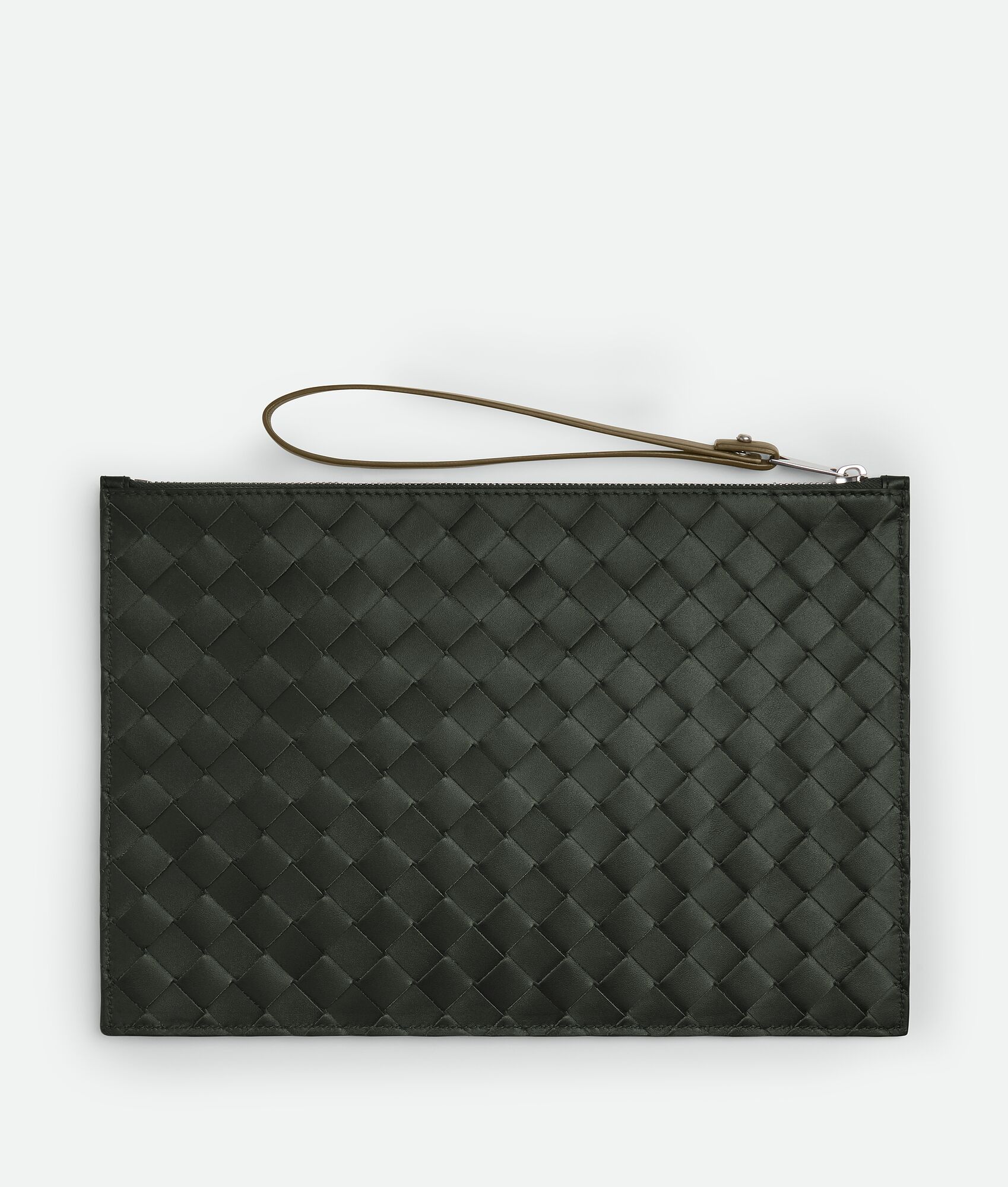 BOTTEGA VENETA 中号Intrecciato编织手拿包