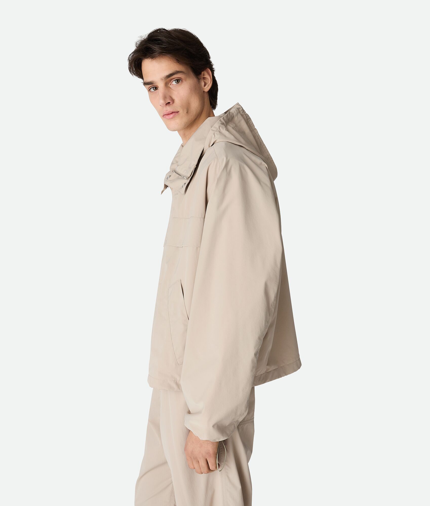 BOTTEGA VENETA 科技尼龙束腰夹克