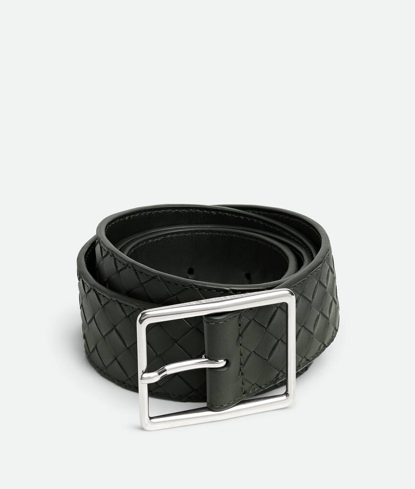 BOTTEGA VENETA Intrecciato Piccolo编织腰带