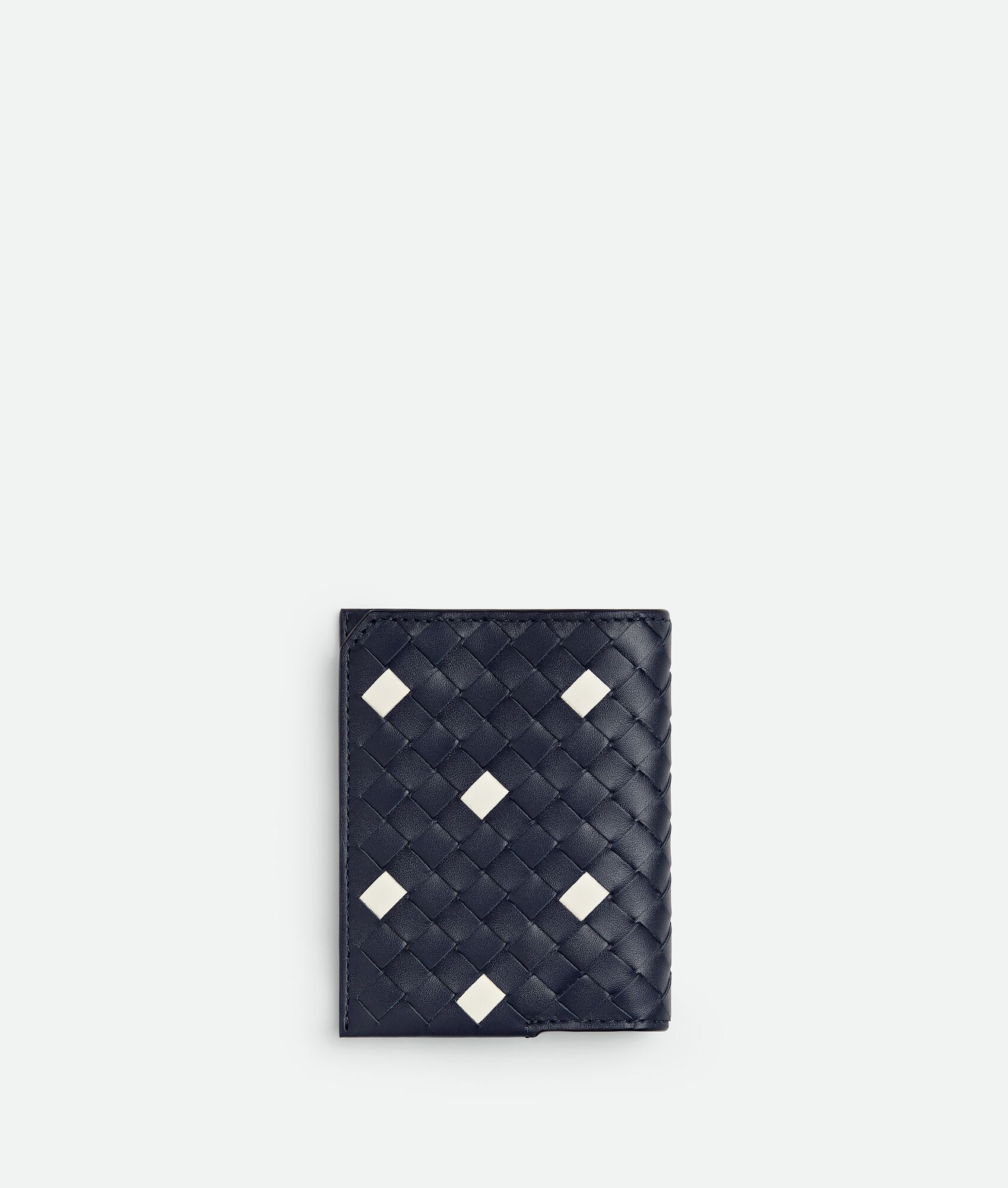 BOTTEGA VENETA Intrecciato Piccolo编织翻盖卡包