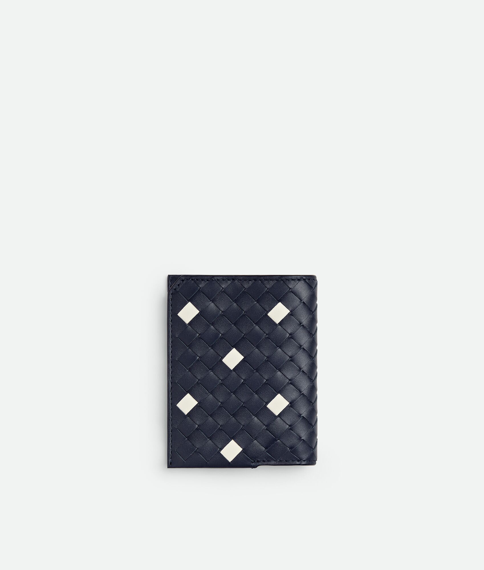 BOTTEGA VENETA Intrecciato Piccolo编织翻盖卡包