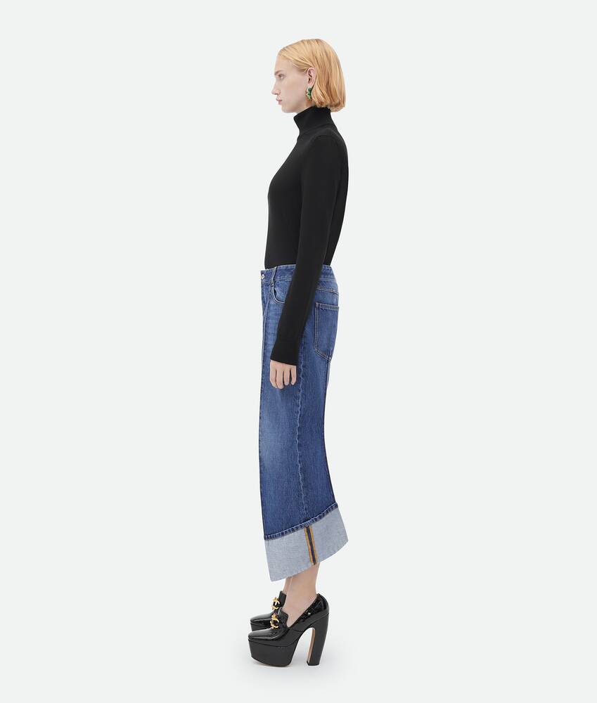 BOTTEGA VENETA 弧形牛仔裤