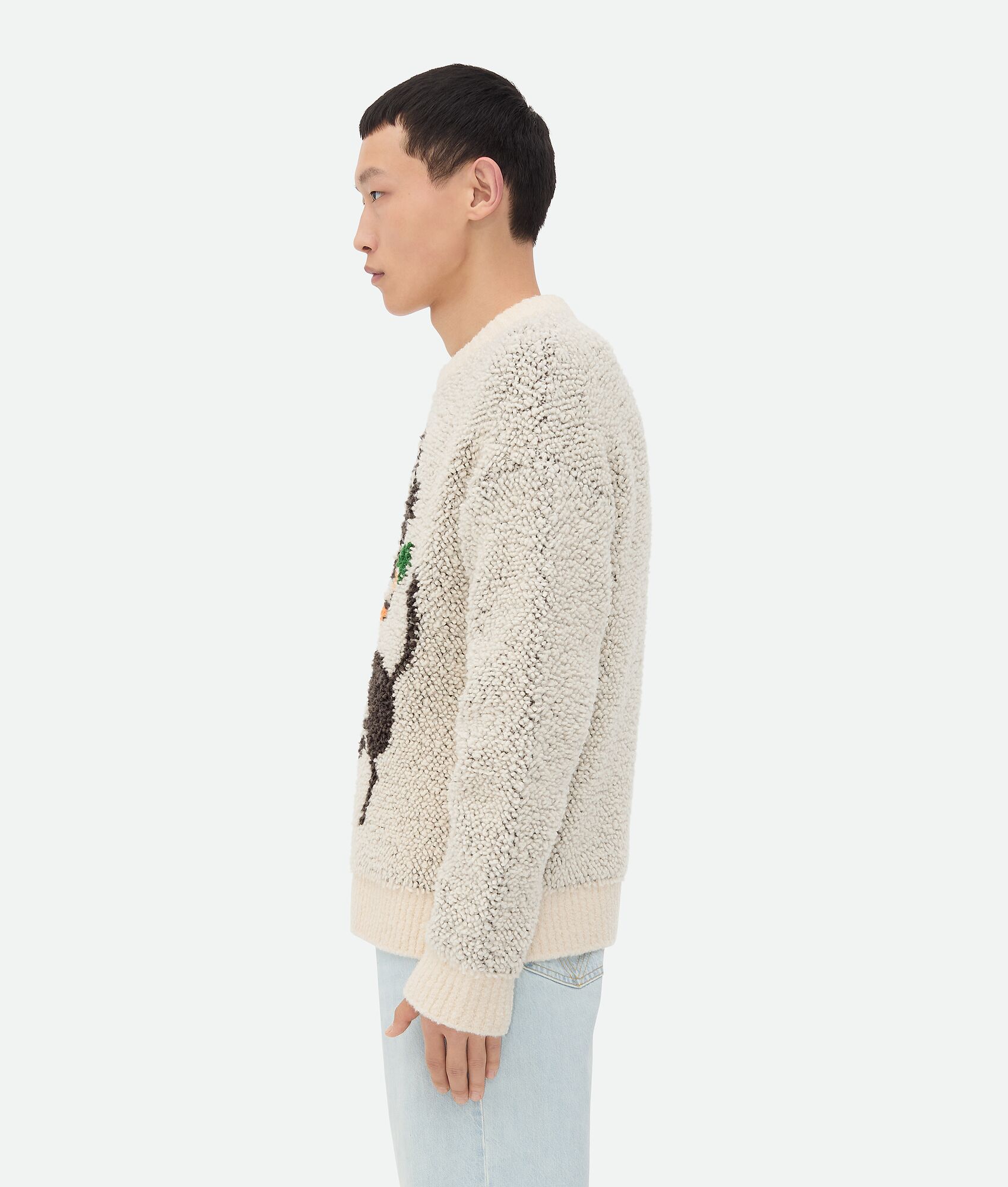 BOTTEGA VENETA 羊毛混纺提花套衫