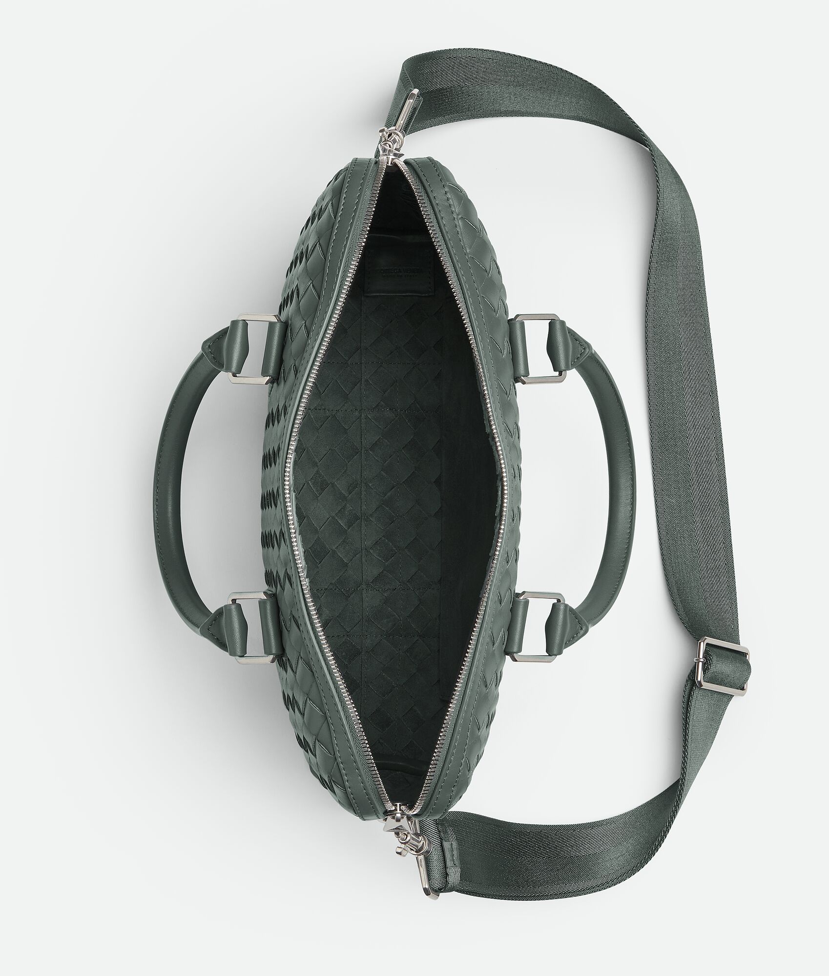 BOTTEGA VENETA 纤薄Intrecciato编织公文包