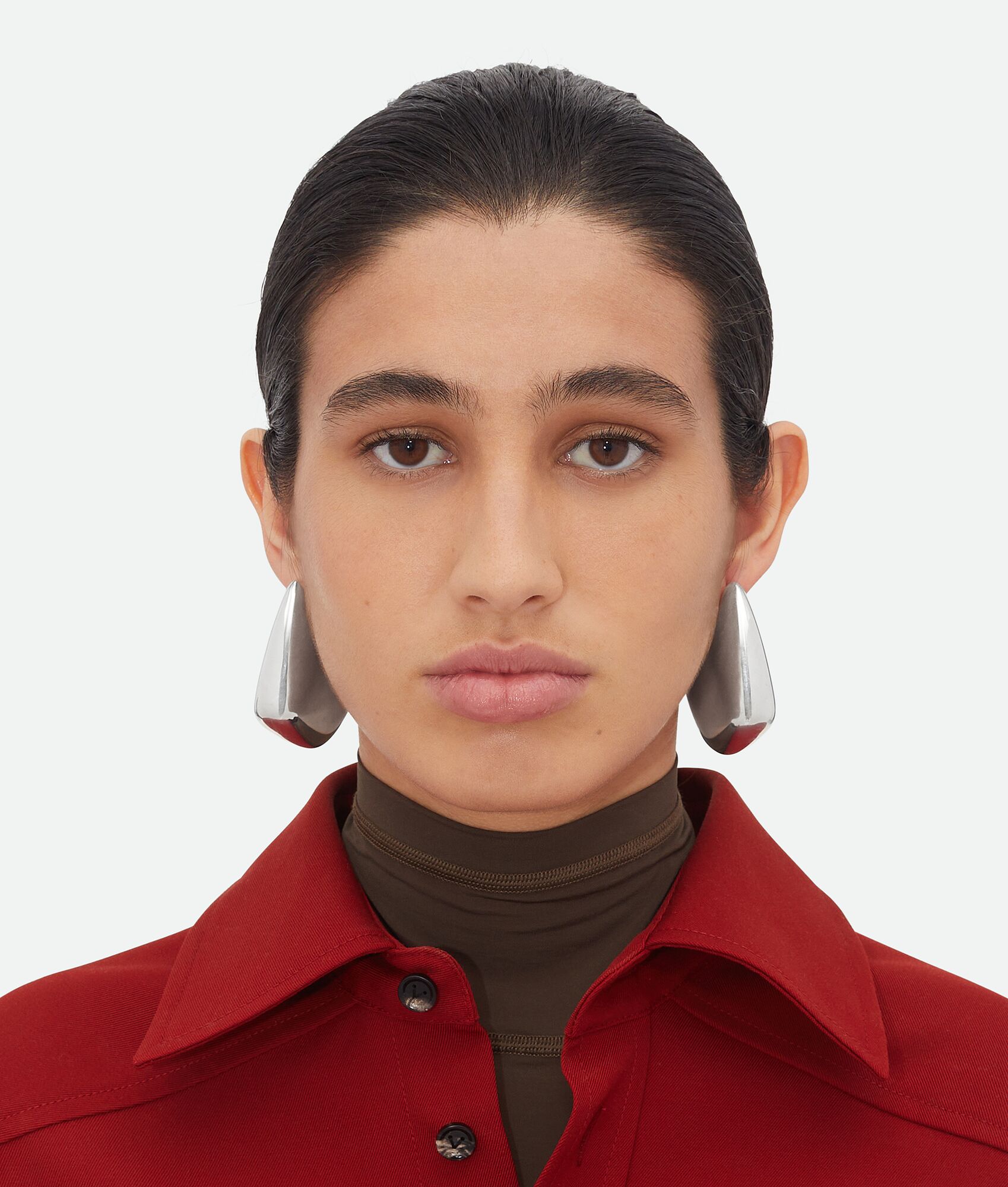 BOTTEGA VENETA 大号Fin耳环