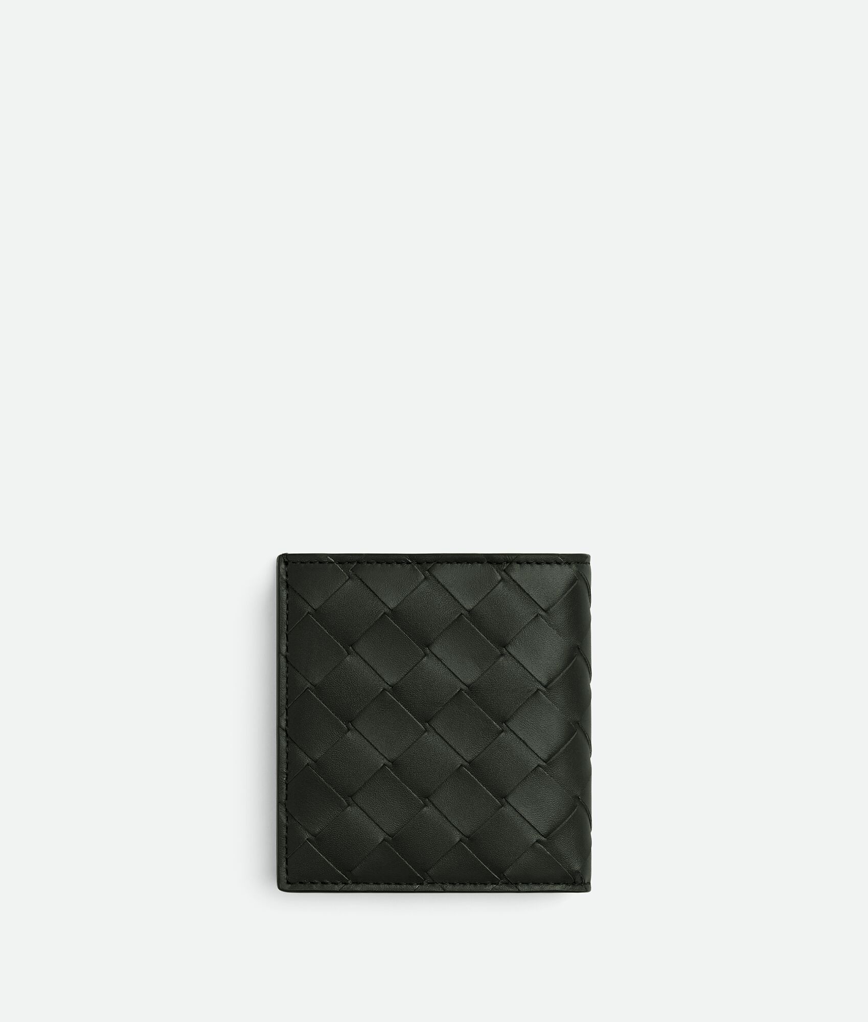 BOTTEGA VENETA Intrecciato编织双折薄钱包