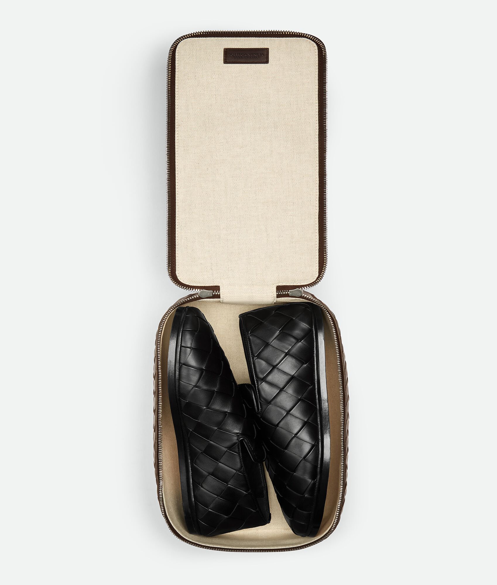 BOTTEGA VENETA Intrecciato编织中号鞋盒