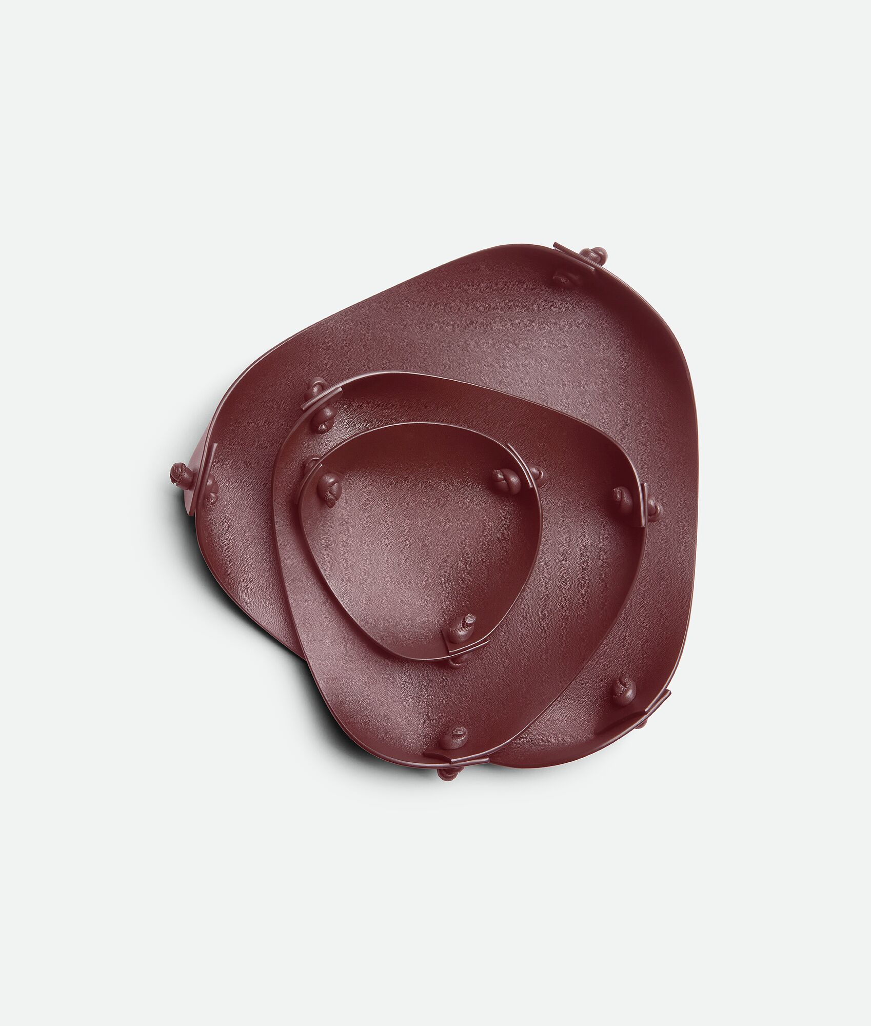 BOTTEGA VENETA 大号皮革托盘