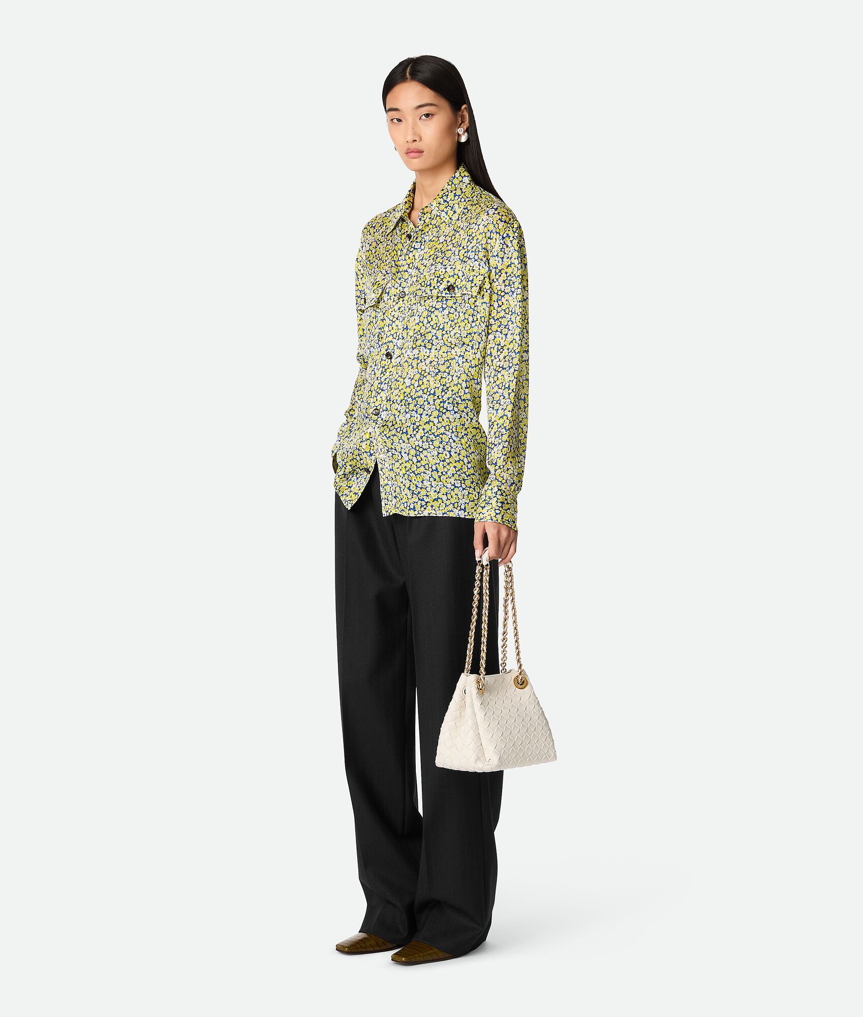 BOTTEGA VENETA Parachute小号链条包