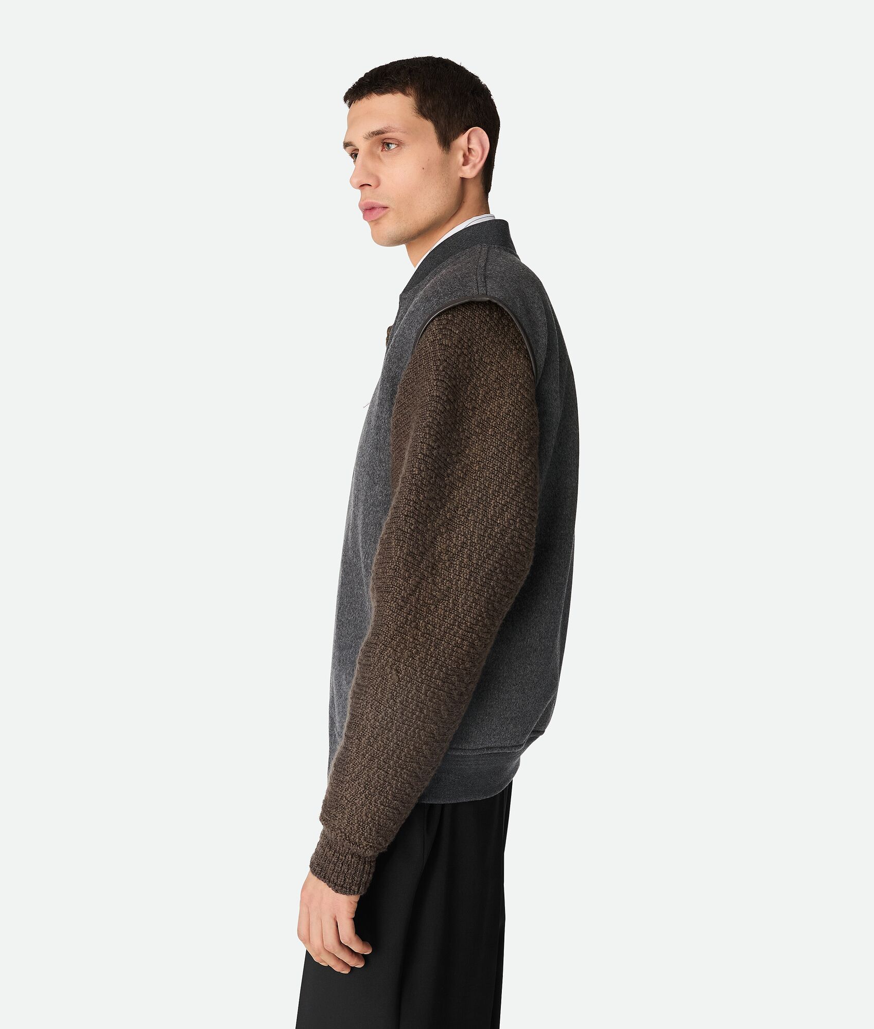 BOTTEGA VENETA 双面羊毛马甲