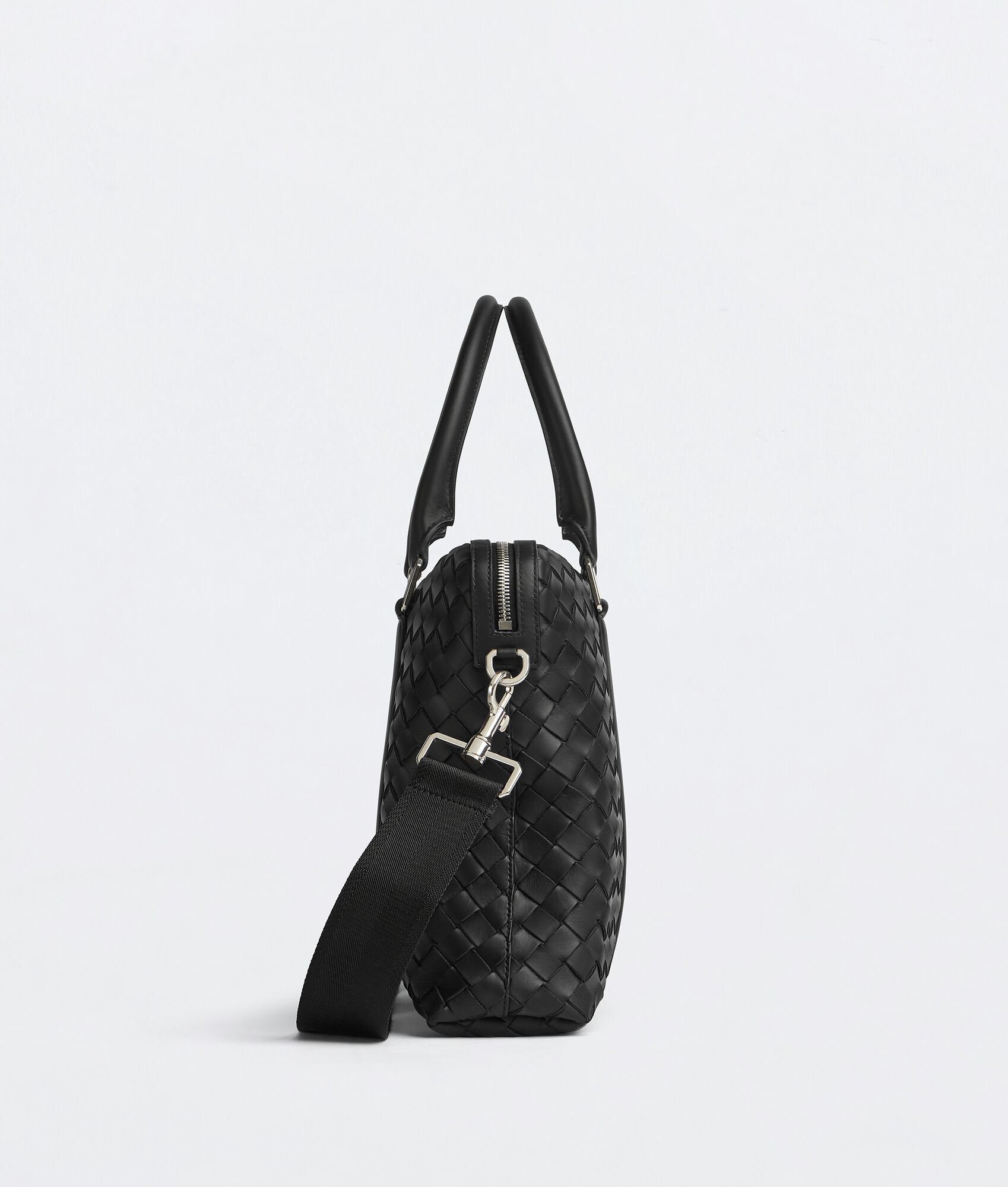 BOTTEGA VENETA 纤薄经典Intrecciato编织皮革公文包