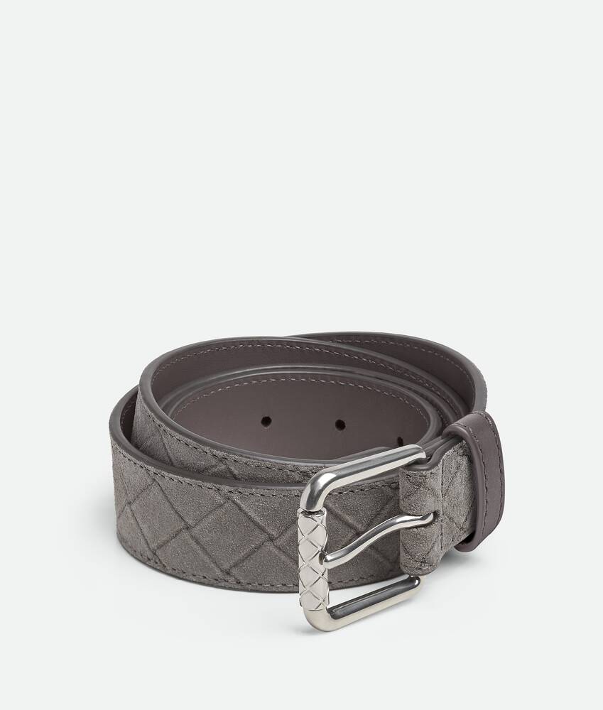 BOTTEGA VENETA Intrecciato Stamp编织腰带