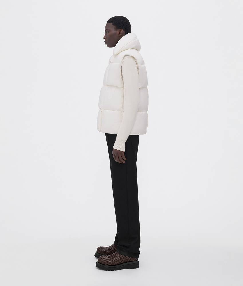 BOTTEGA VENETA 科技尼龙intreccio编织加衬马甲