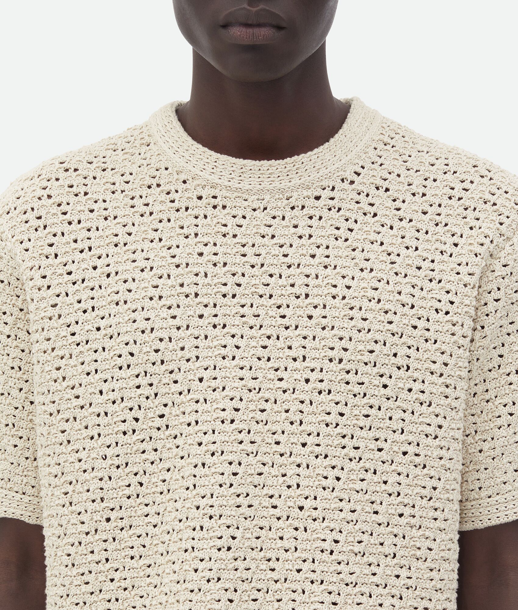 BOTTEGA VENETA 棉质钩织T恤衫