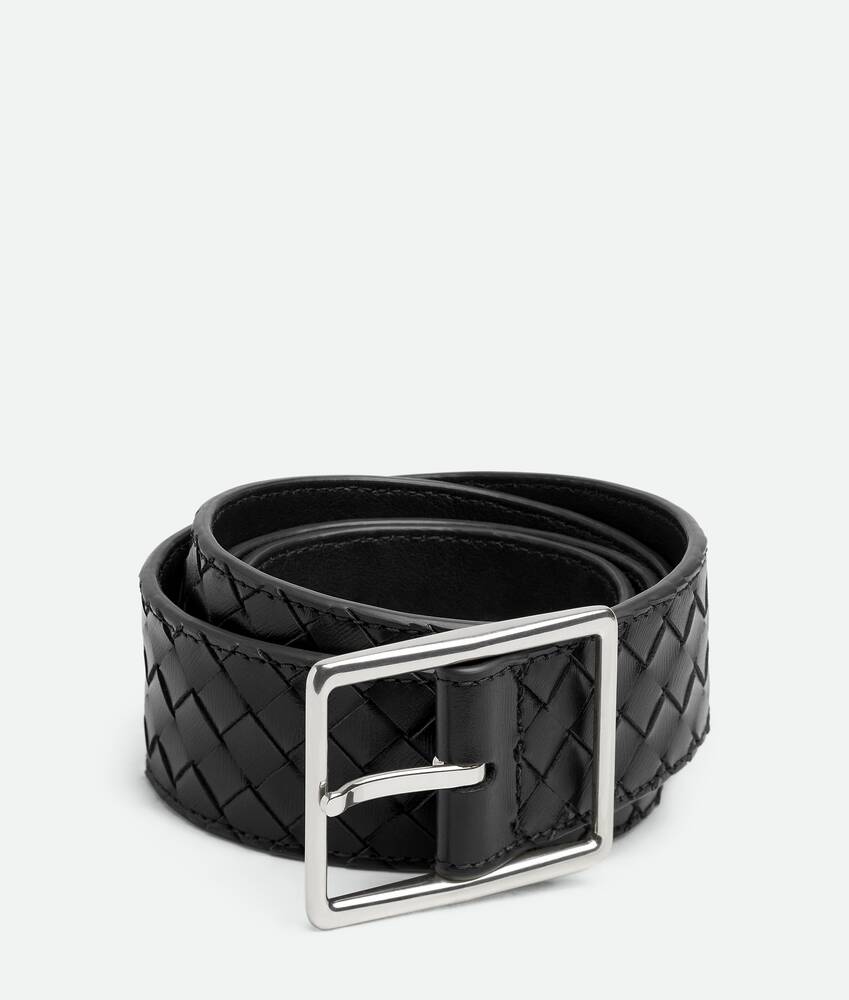 BOTTEGA VENETA Intrecciato Piccolo编织腰带