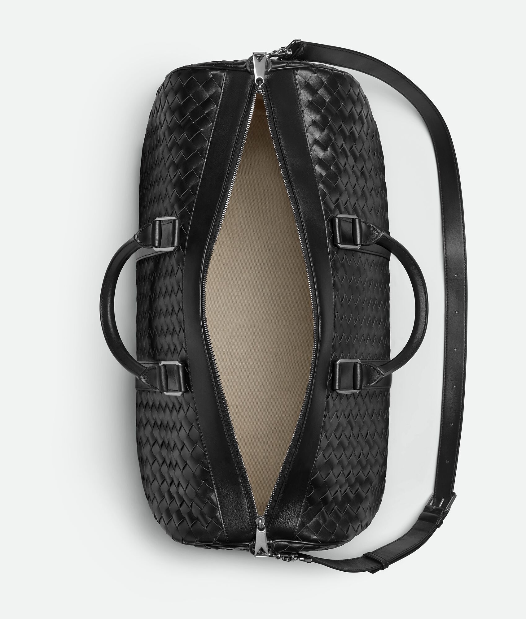 BOTTEGA VENETA Intrecciato编织登机旅行包
