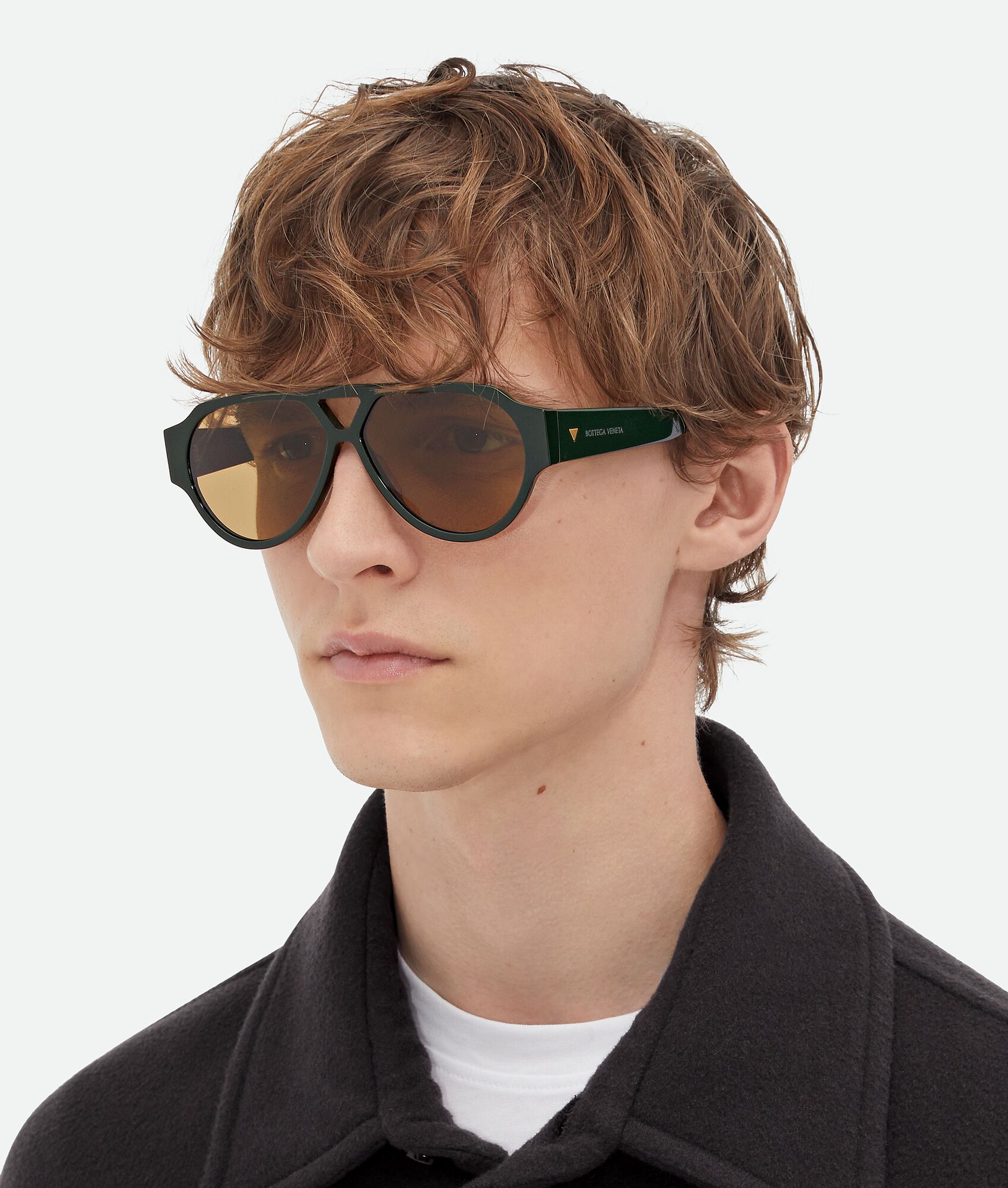 BOTTEGA VENETA Soft飞行员太阳眼镜