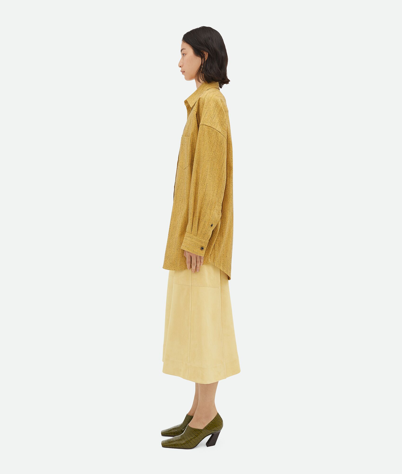 BOTTEGA VENETA 轻盈棉质毛圈绒衬衫