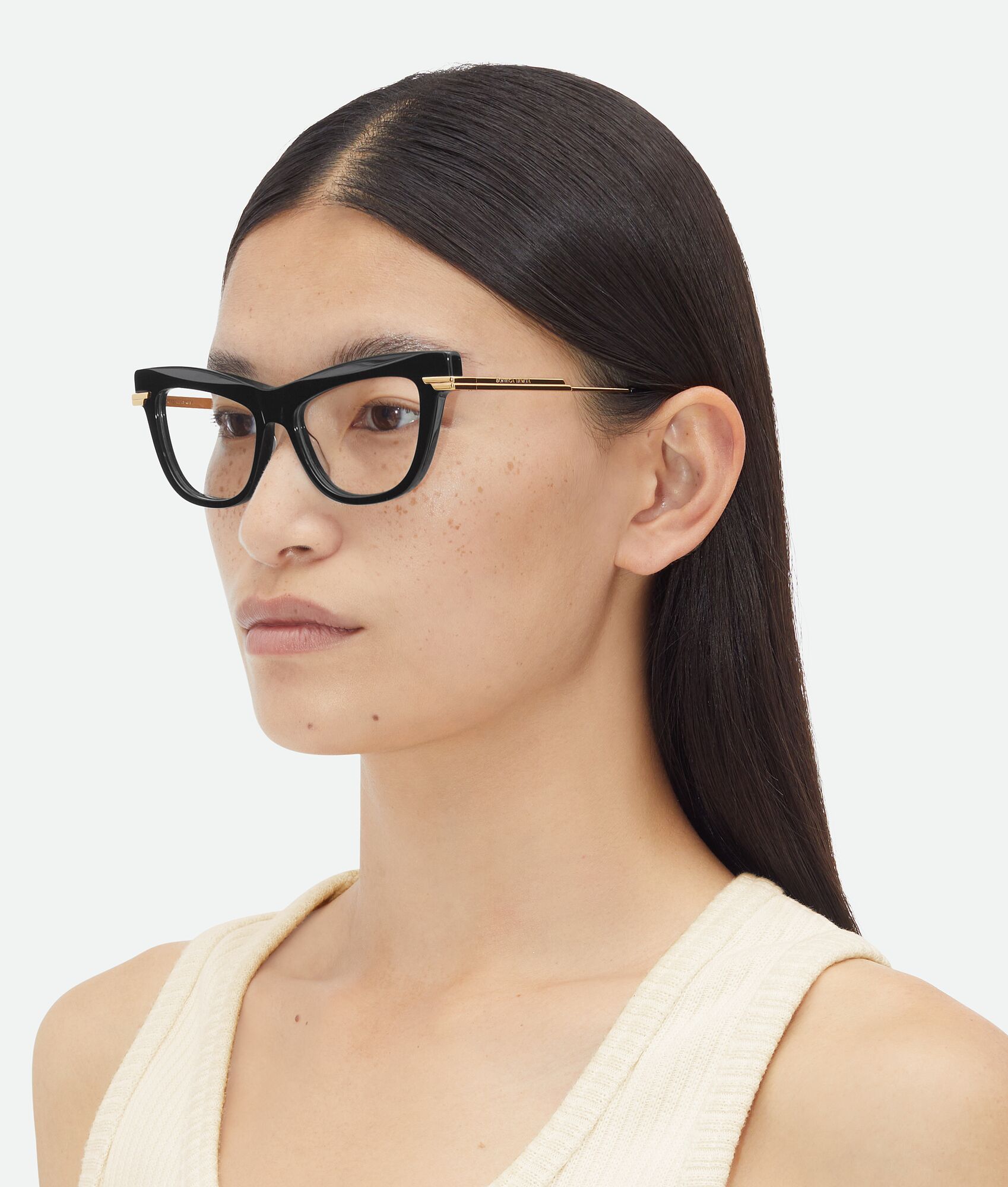 BOTTEGA VENETA Classic再生Acetate Cat Eye眼镜