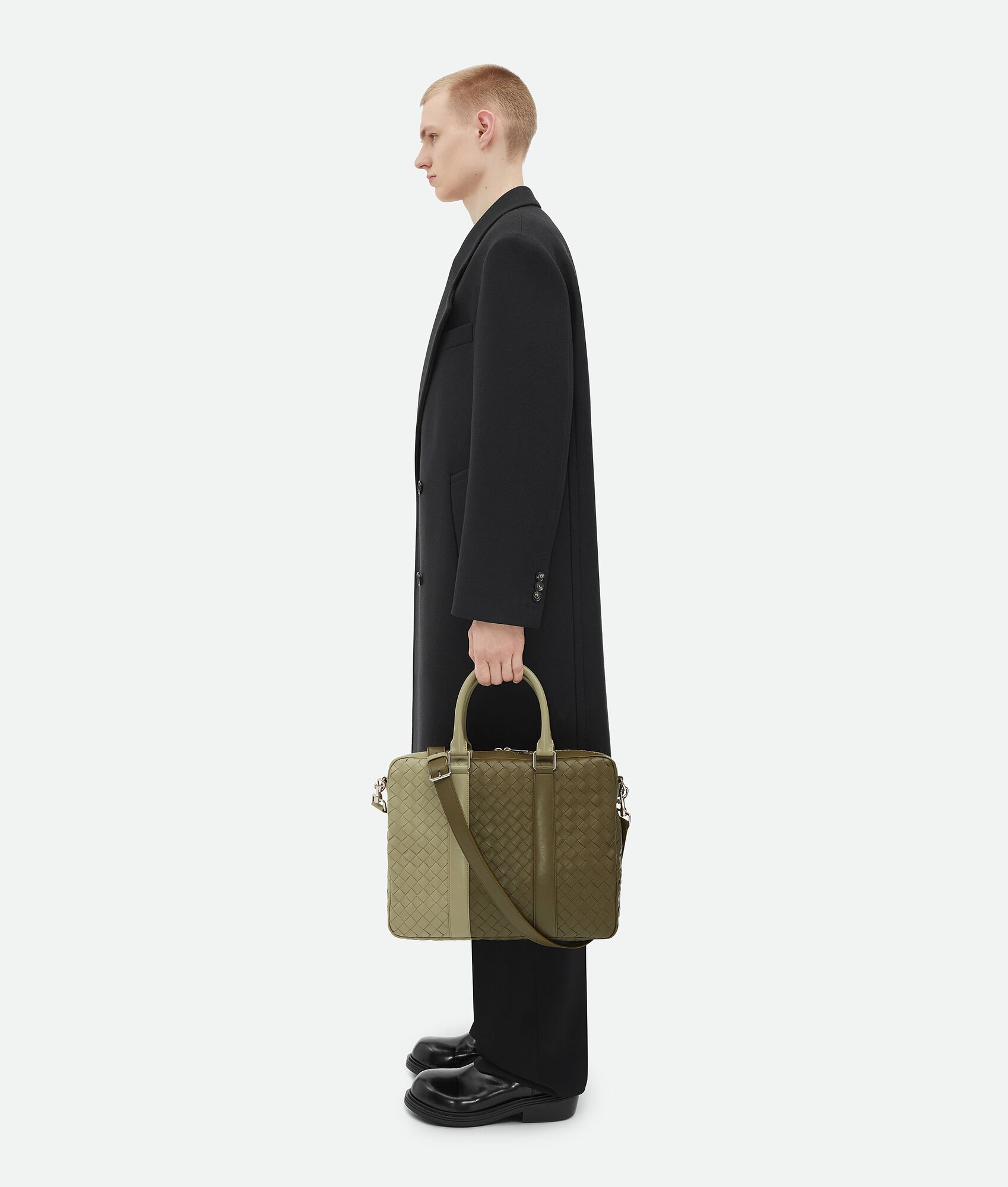 BOTTEGA VENETA 大号Intrecciato编织公文包