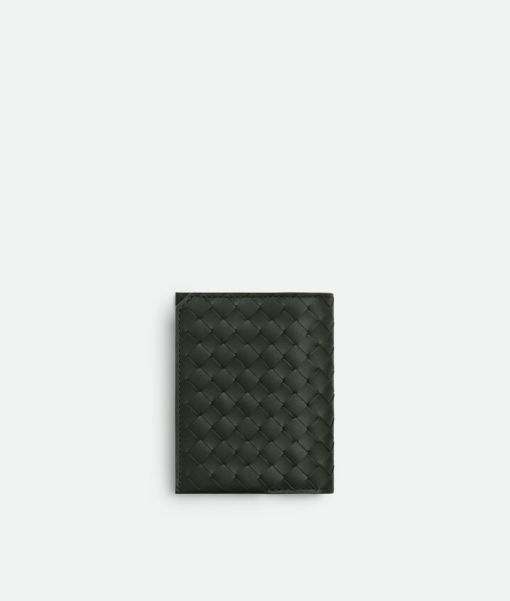 BOTTEGA VENETA Intrecciato Piccolo编织翻盖卡包
