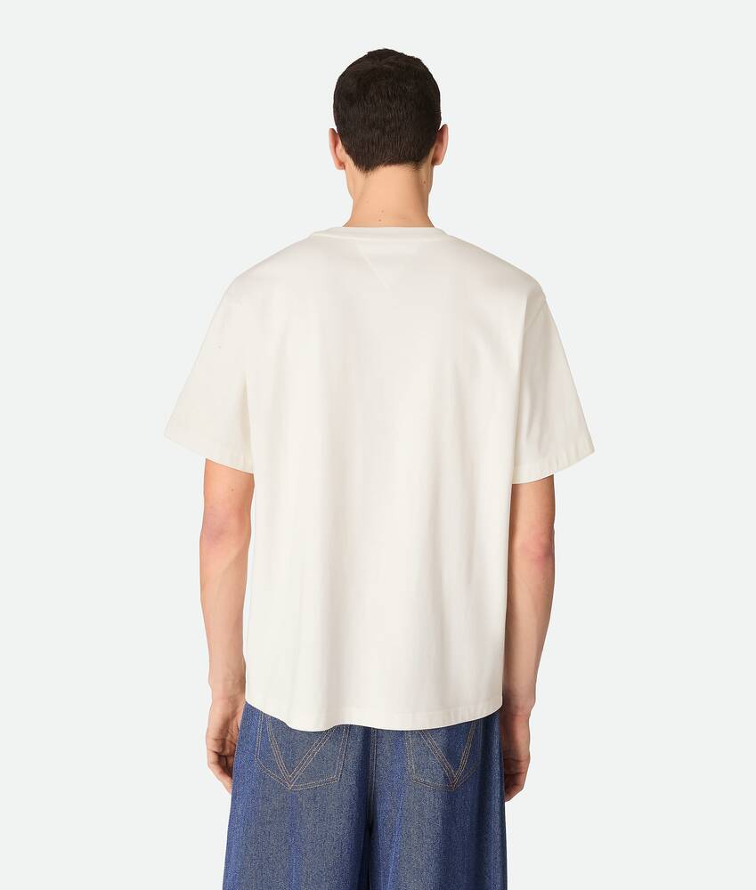 BOTTEGA VENETA 印花棉质针织T恤