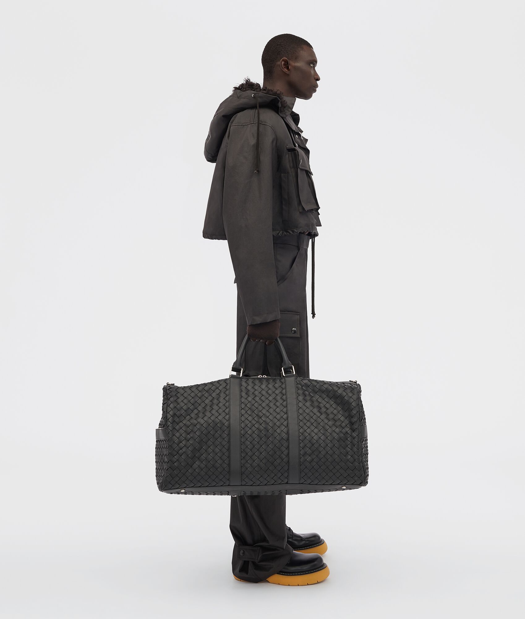 BOTTEGA VENETA 大号Intrecciato编织旅行包