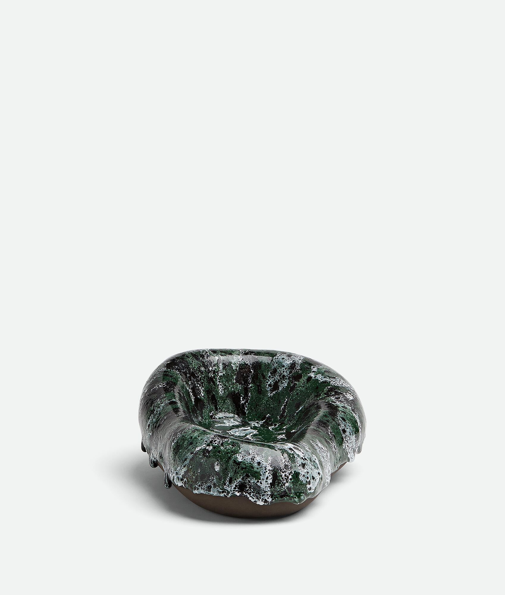 BOTTEGA VENETA Volcanic釉面梨形托盘