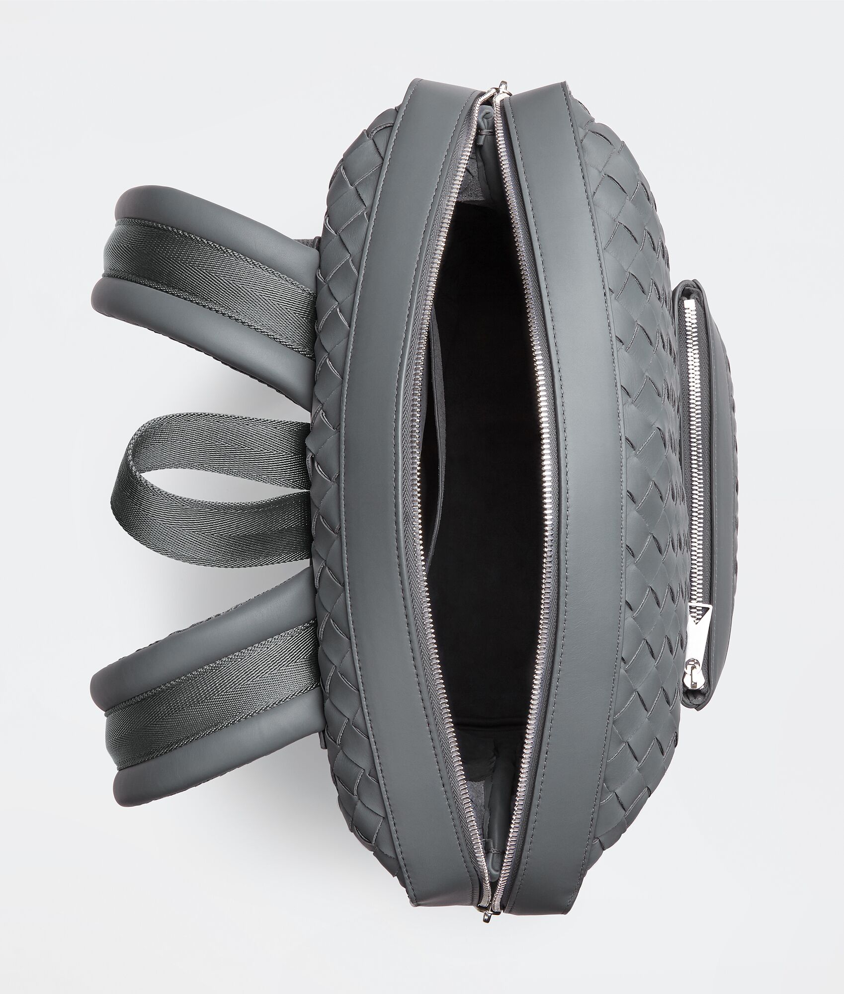 BOTTEGA VENETA 小号经典Intrecciato编织皮革背包