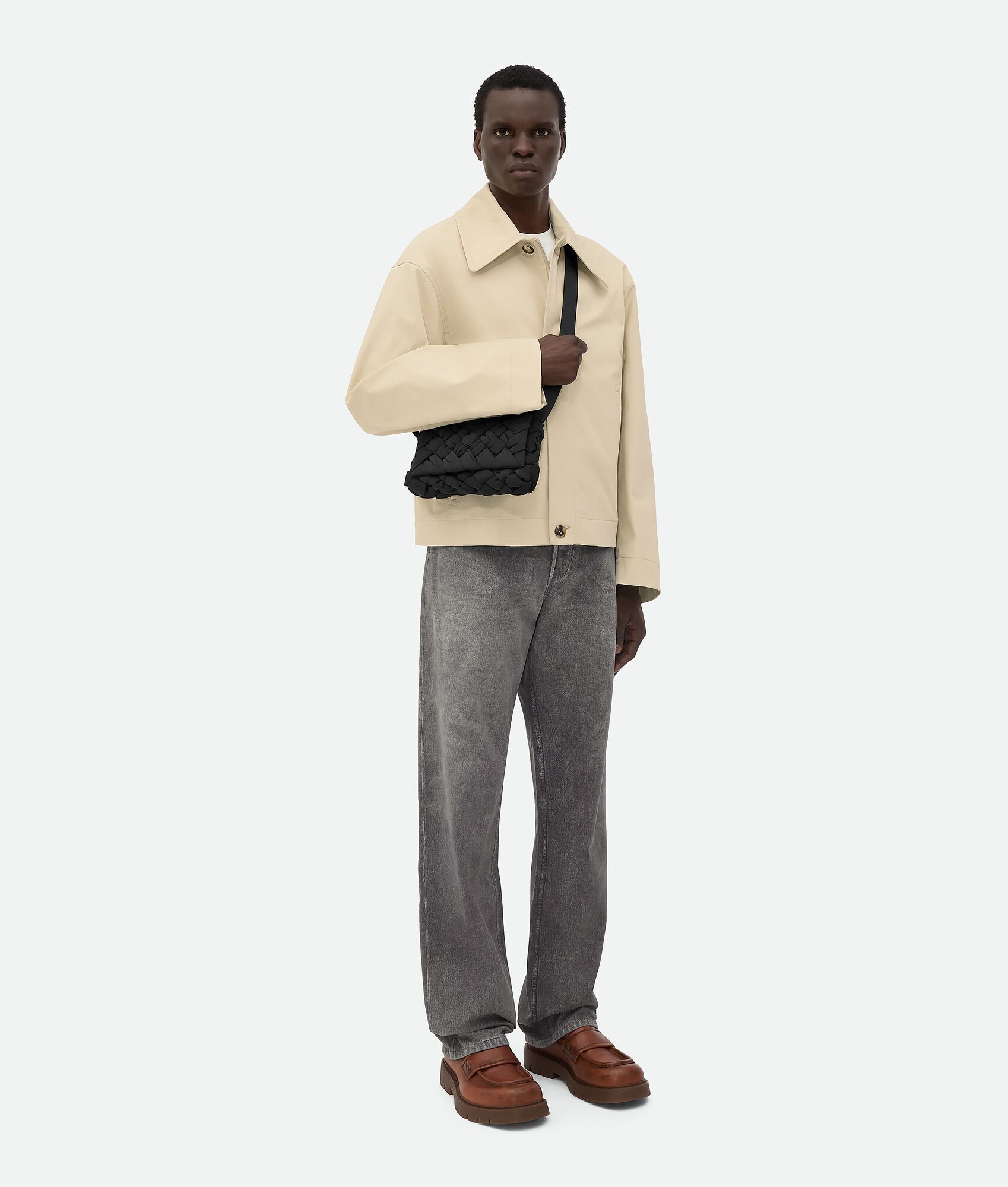 BOTTEGA VENETA 小号Rumple Messenger斜挎包