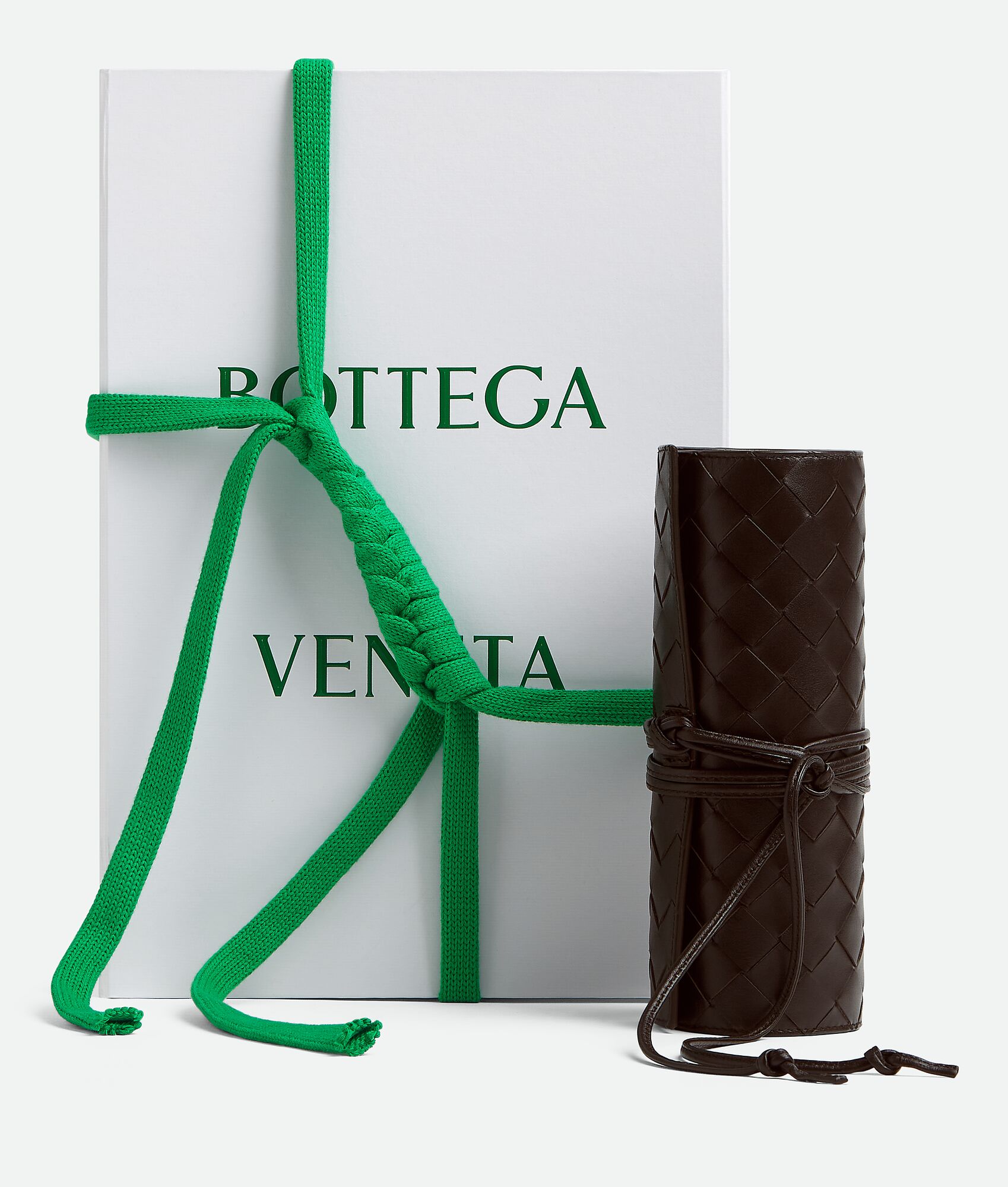 BOTTEGA VENETA Intrecciato编织笔袋