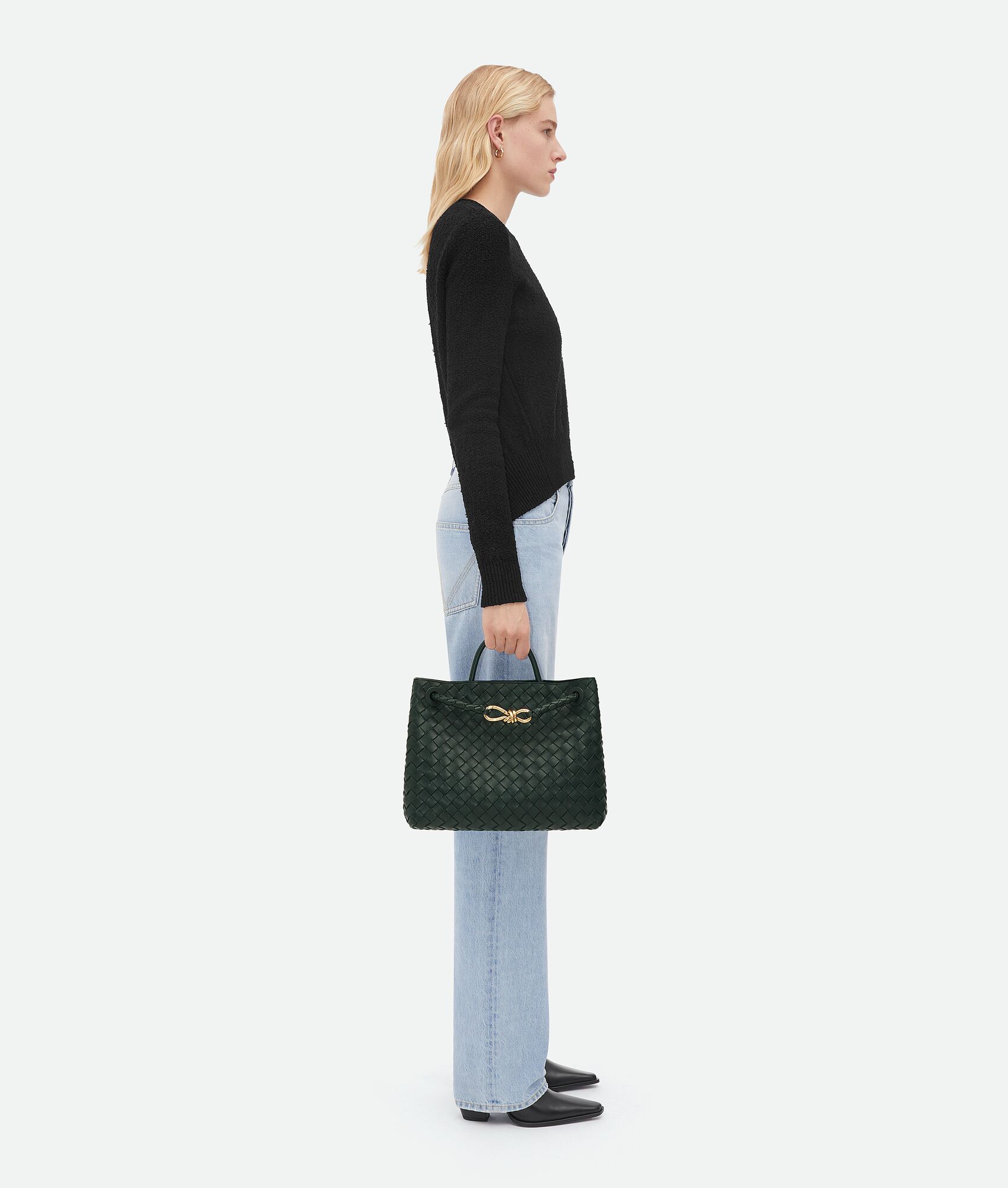 BOTTEGA VENETA Andiamo中号手提包
