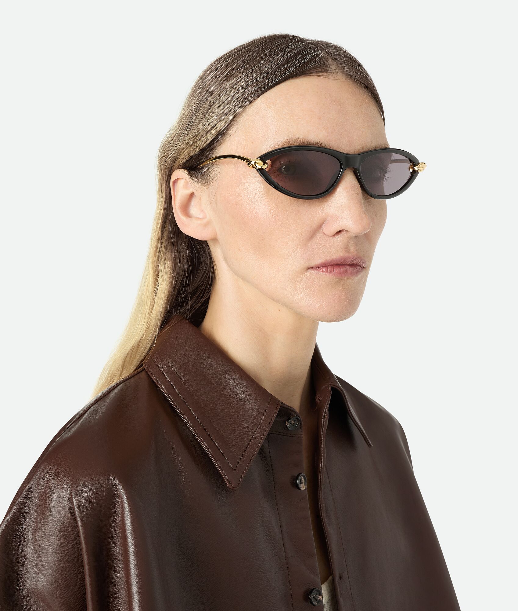 BOTTEGA VENETA Knot猫眼形太阳镜