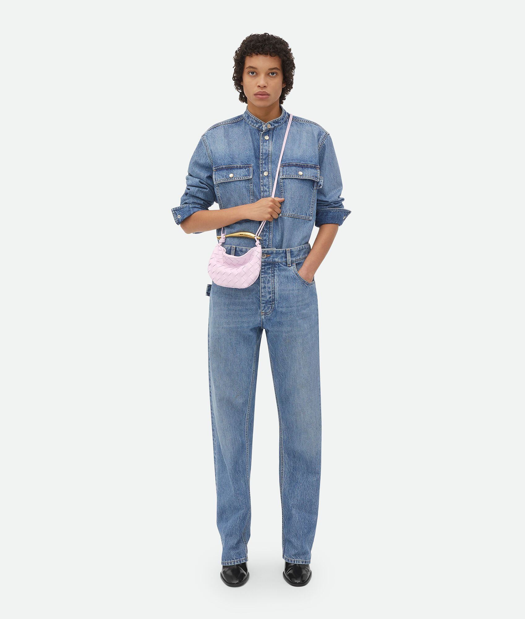 BOTTEGA VENETA 迷你Sardine斜挎包