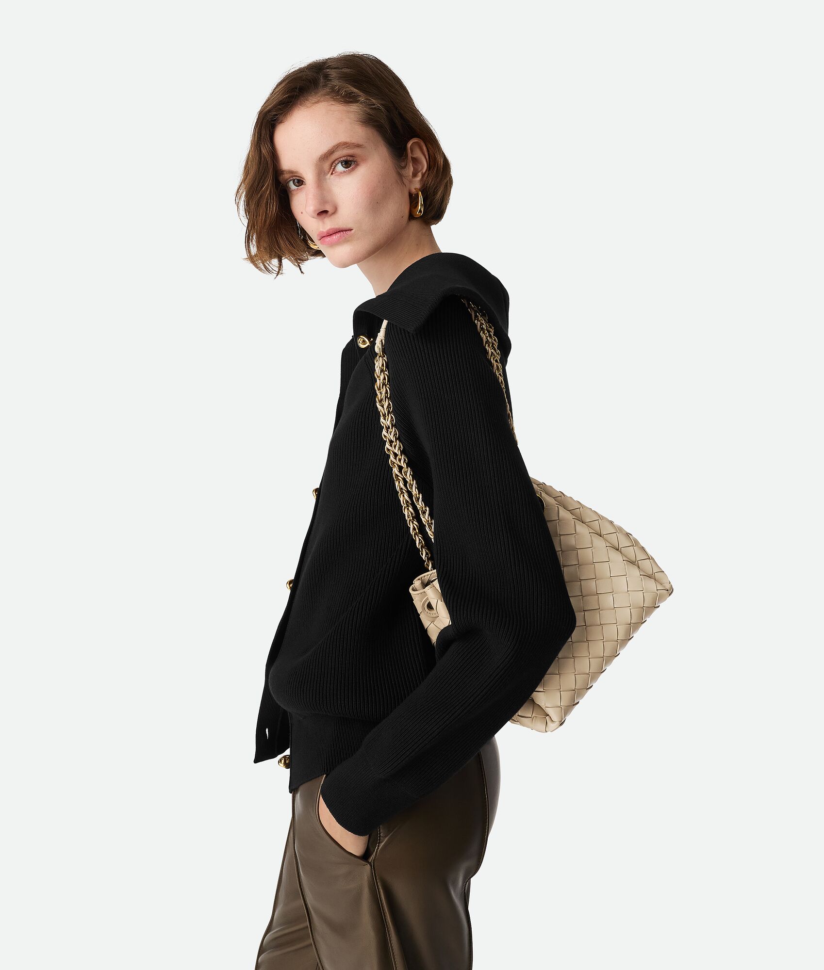 BOTTEGA VENETA Parachute小号链条包