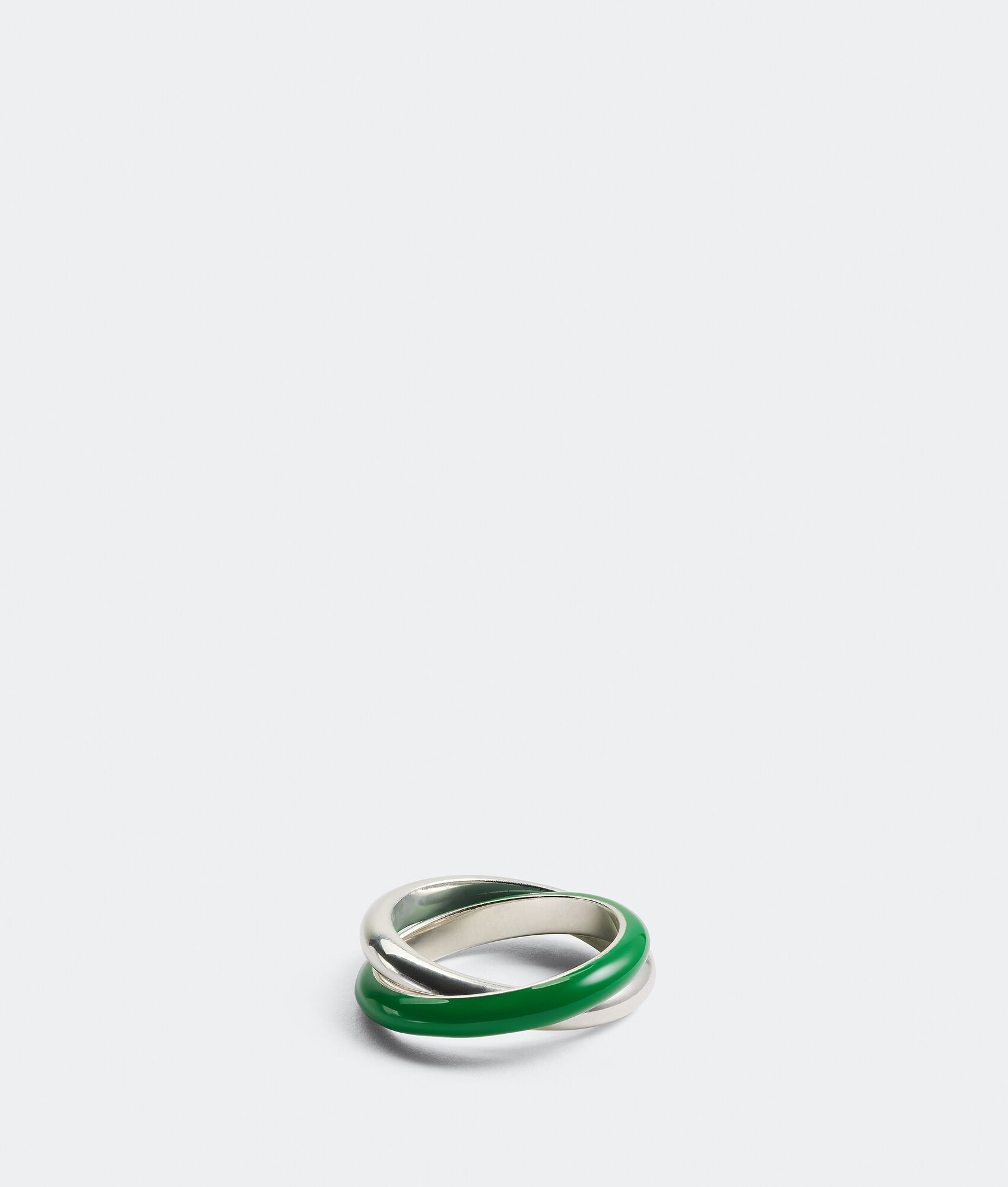 BOTTEGA VENETA Essentials互扣式双环戒指