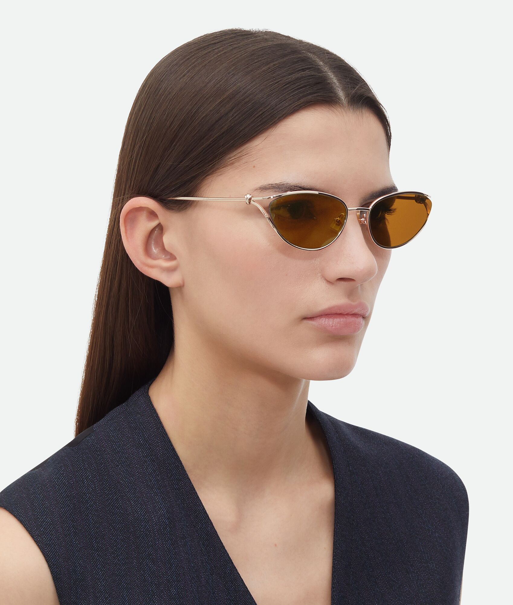 BOTTEGA VENETA Knot猫眼形太阳眼镜