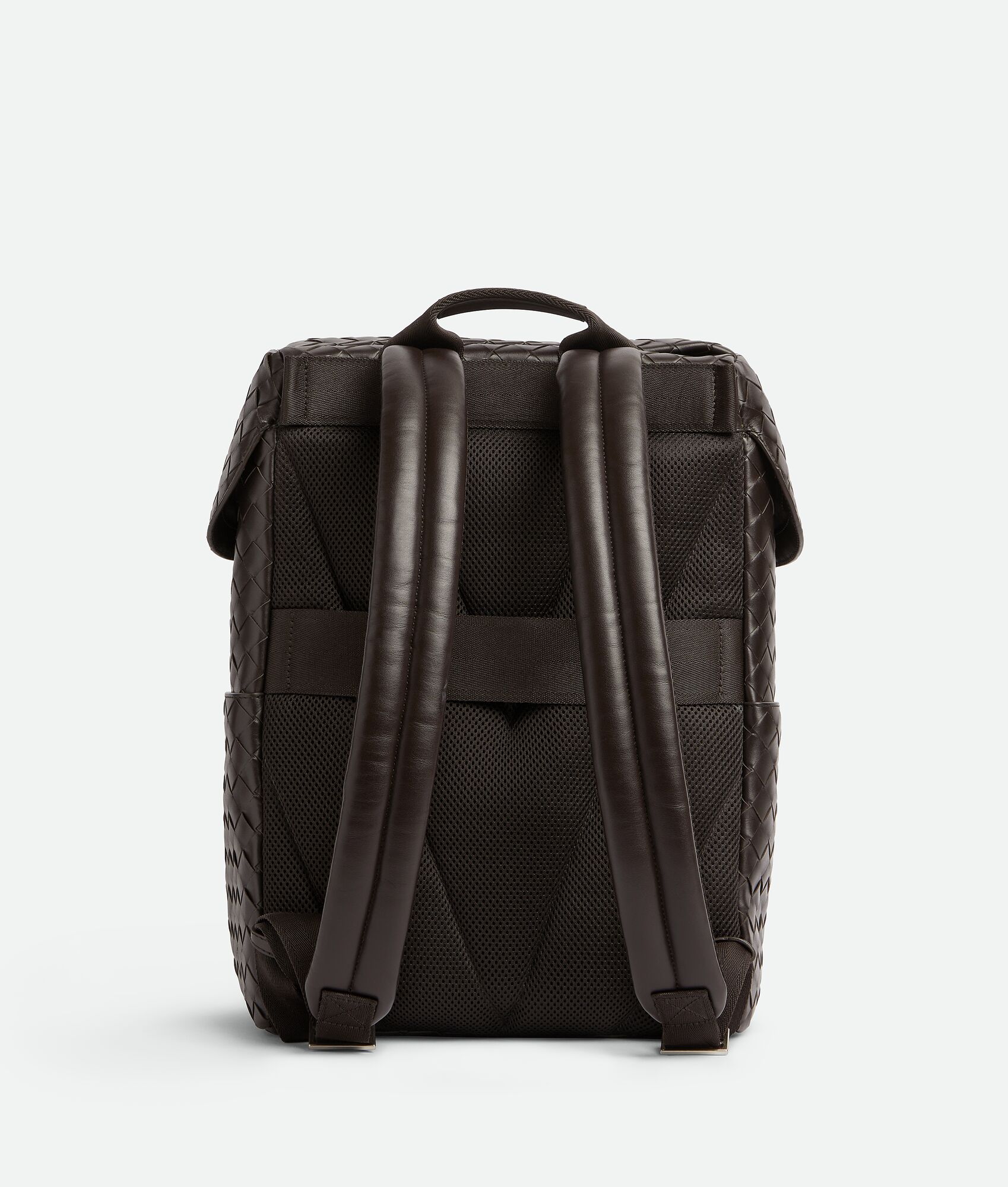 BOTTEGA VENETA Intrecciato编织翻盖背包
