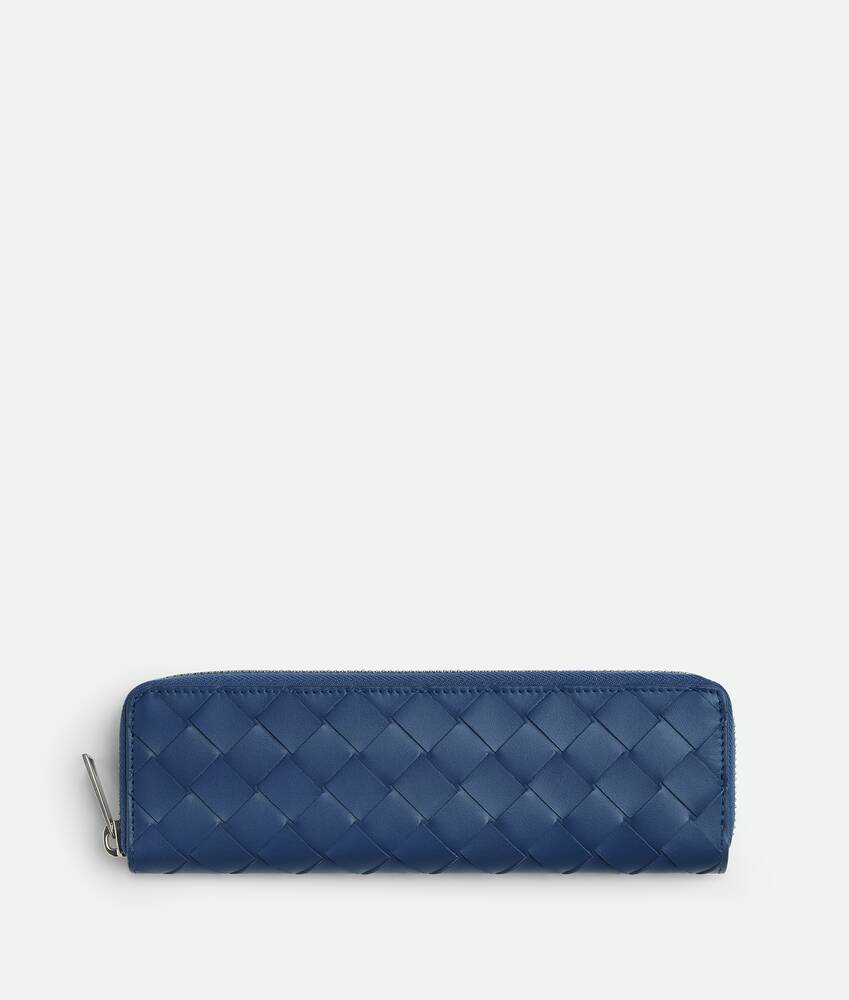 BOTTEGA VENETA Intrecciato编织纤薄笔袋