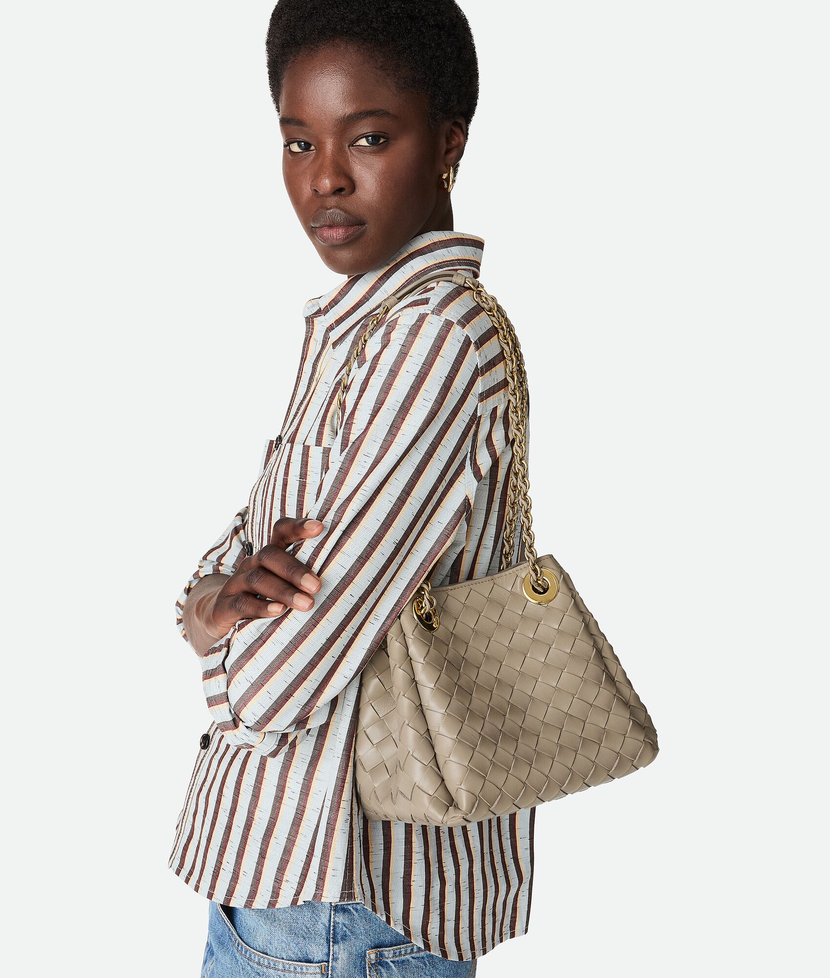 BOTTEGA VENETA 小号Parachute链条包