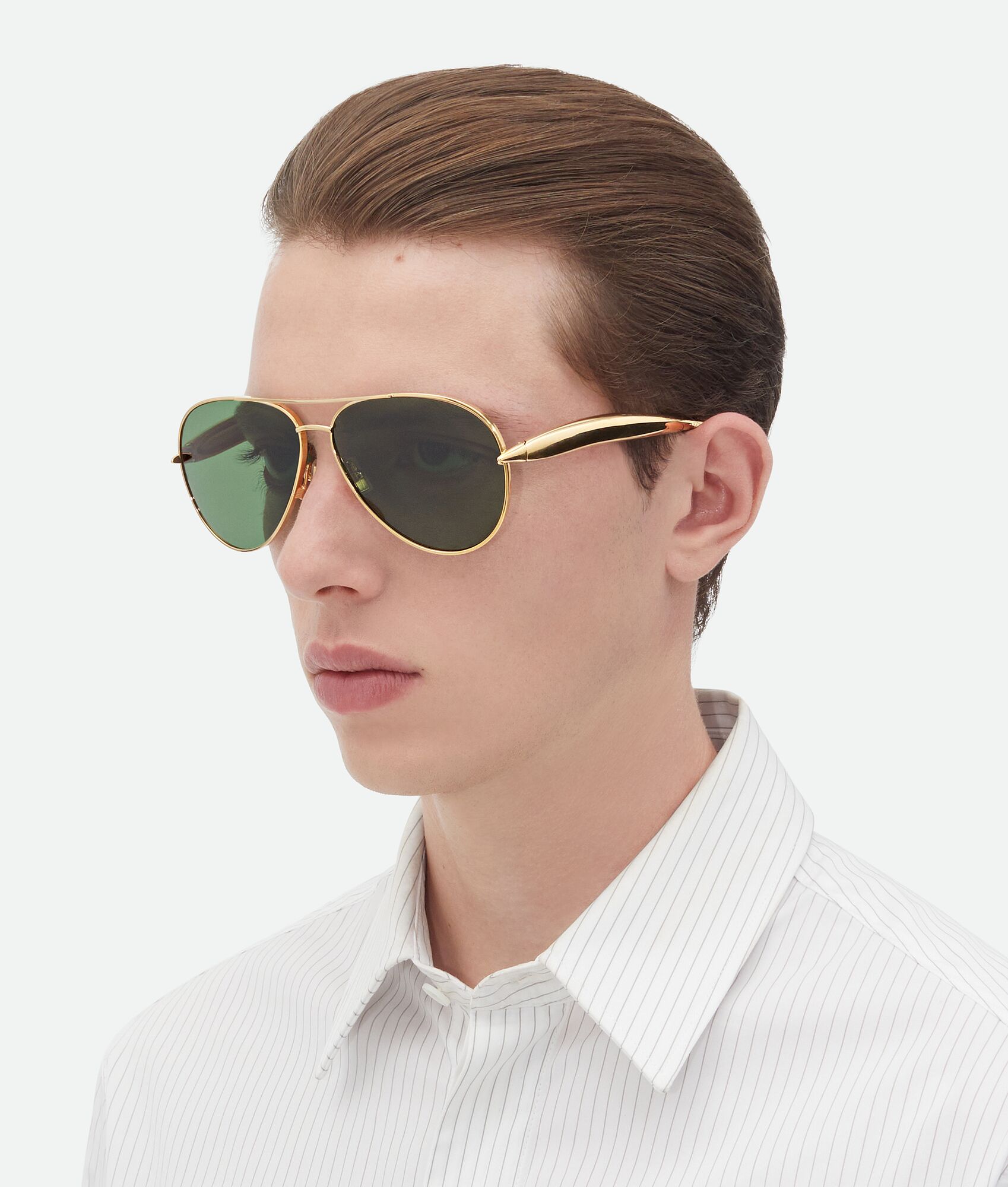 BOTTEGA VENETA Sardine Aviator太阳镜