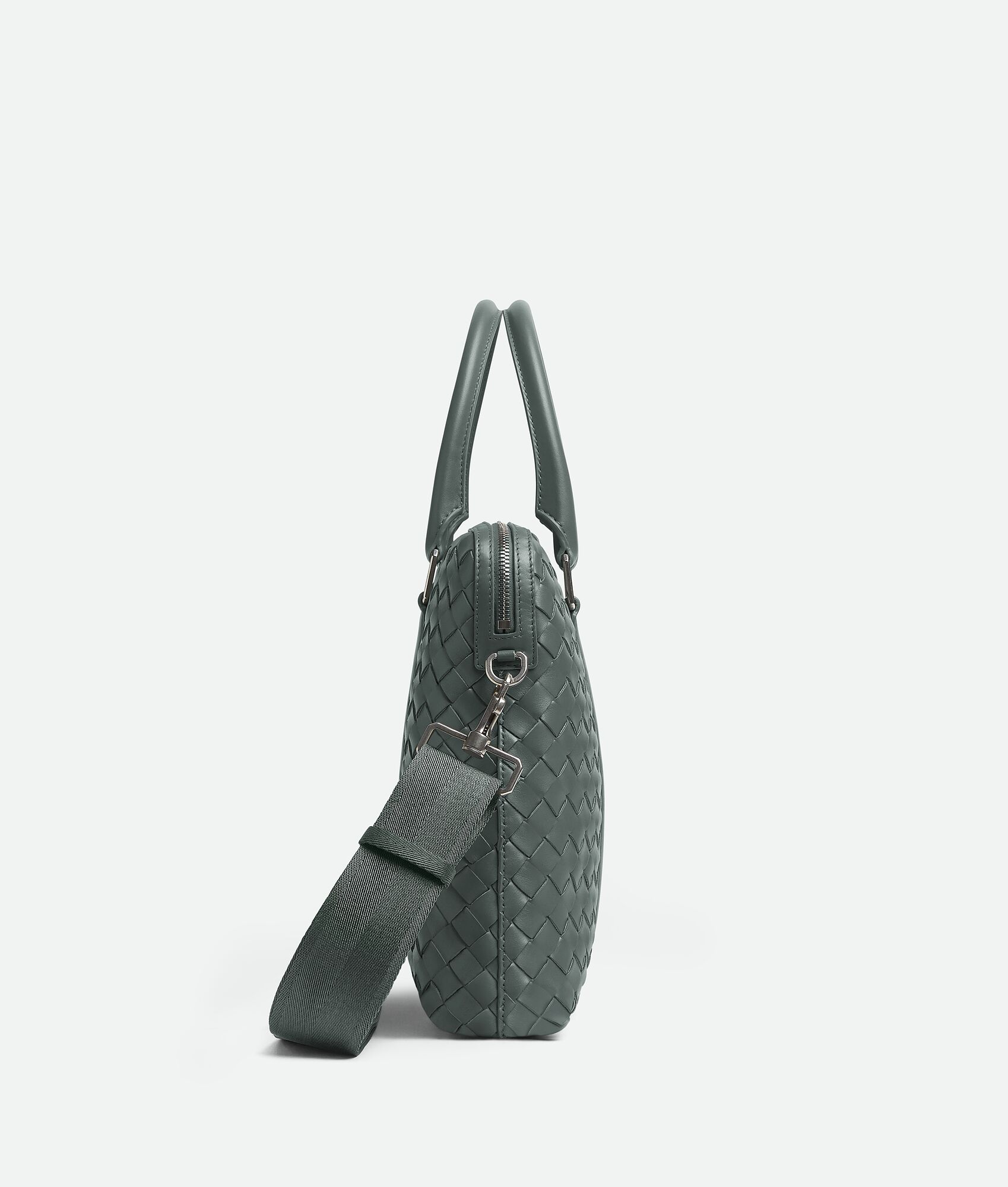 BOTTEGA VENETA 纤薄Intrecciato编织公文包