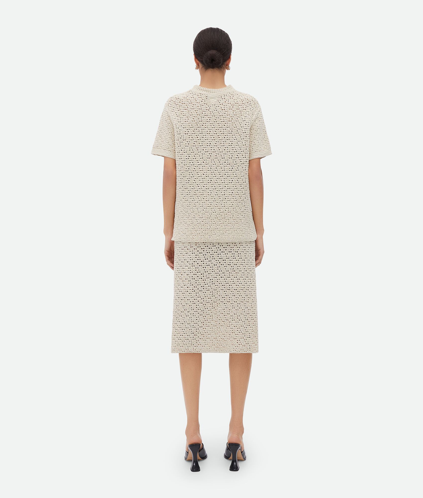 BOTTEGA VENETA 棉质钩织T恤衫