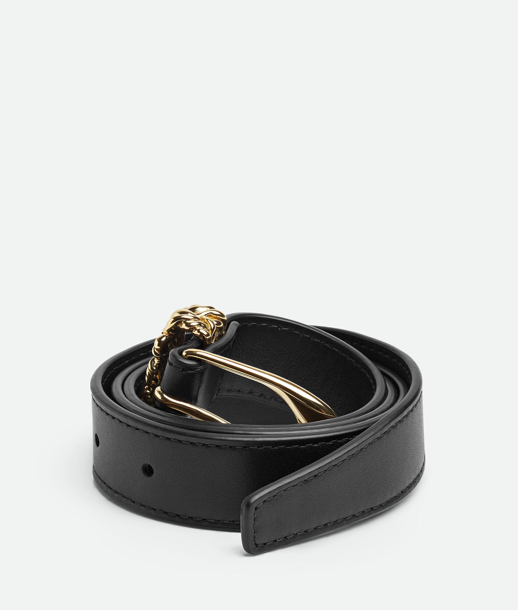 BOTTEGA VENETA Intreccio Loop编织圆环腰带