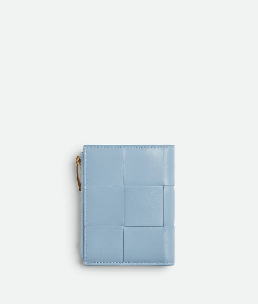 BOTTEGA VENETA Cassette小号双折拉链钱包