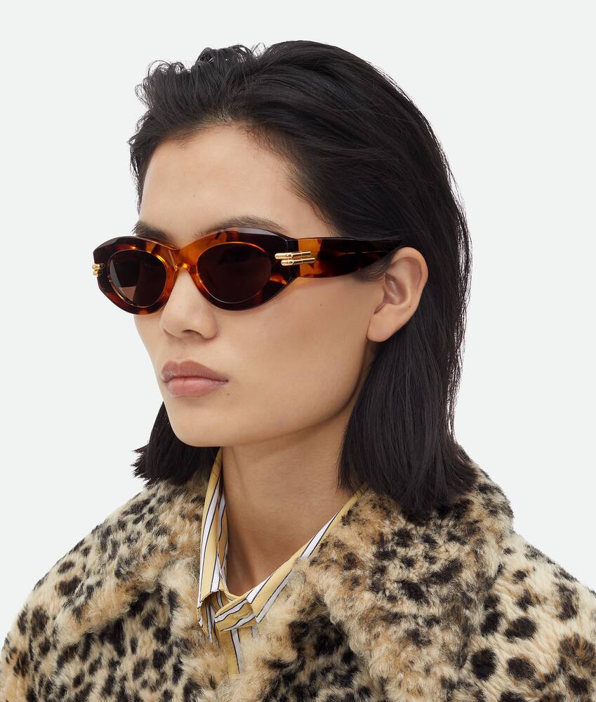 BOTTEGA VENETA Mitre椭圆形太阳眼镜