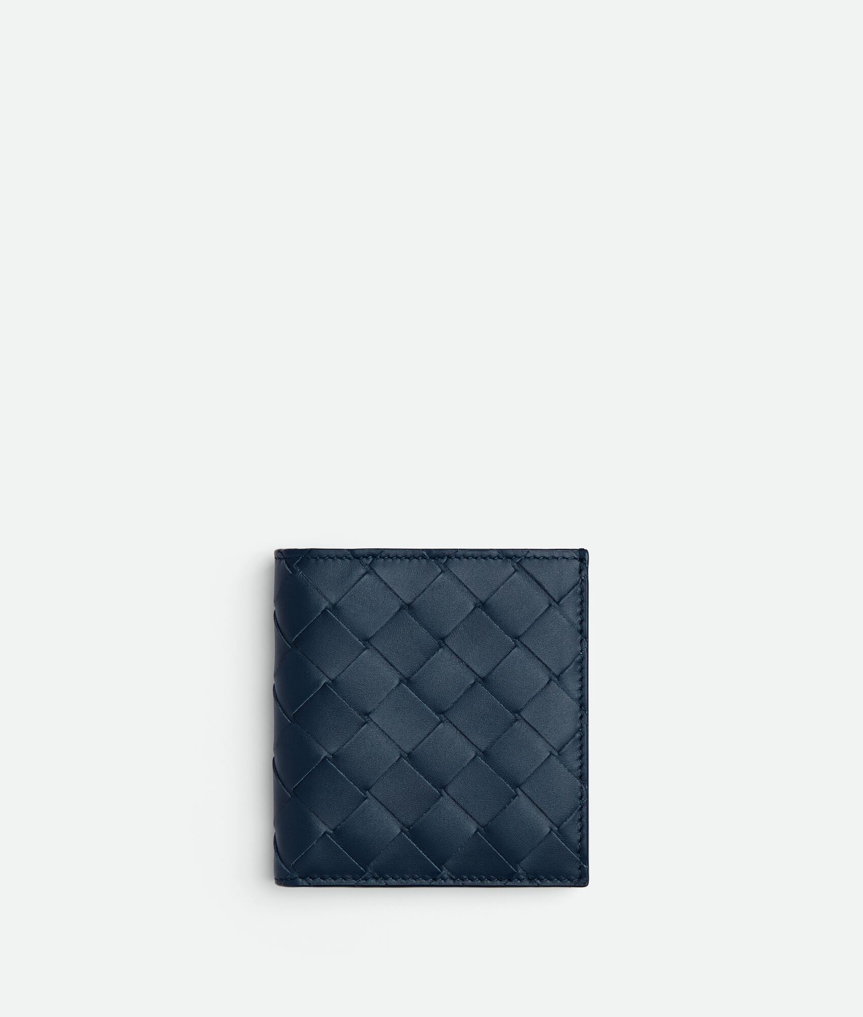 BOTTEGA VENETA Intrecciato编织双折薄钱包