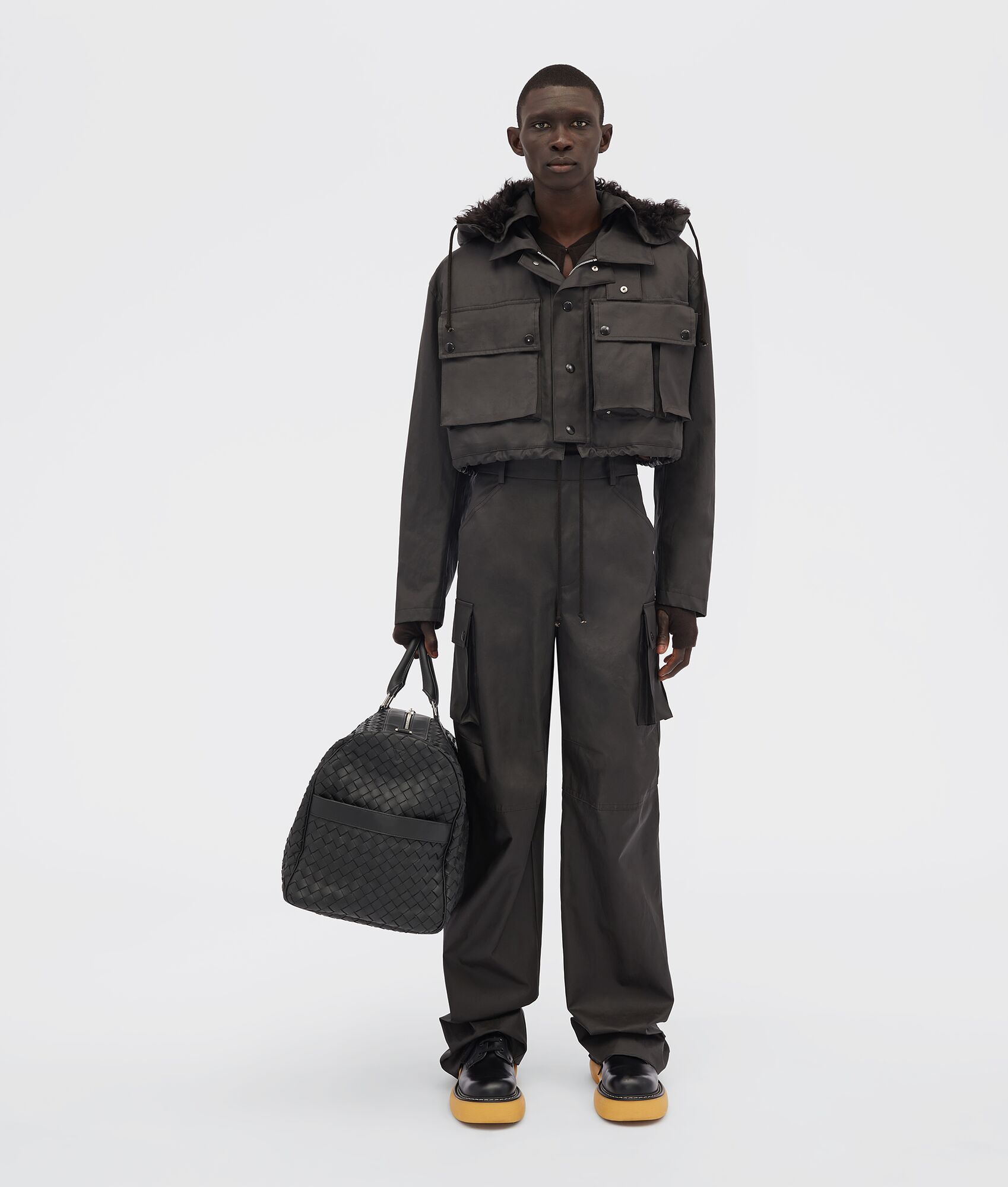 BOTTEGA VENETA 大号Intrecciato编织旅行包