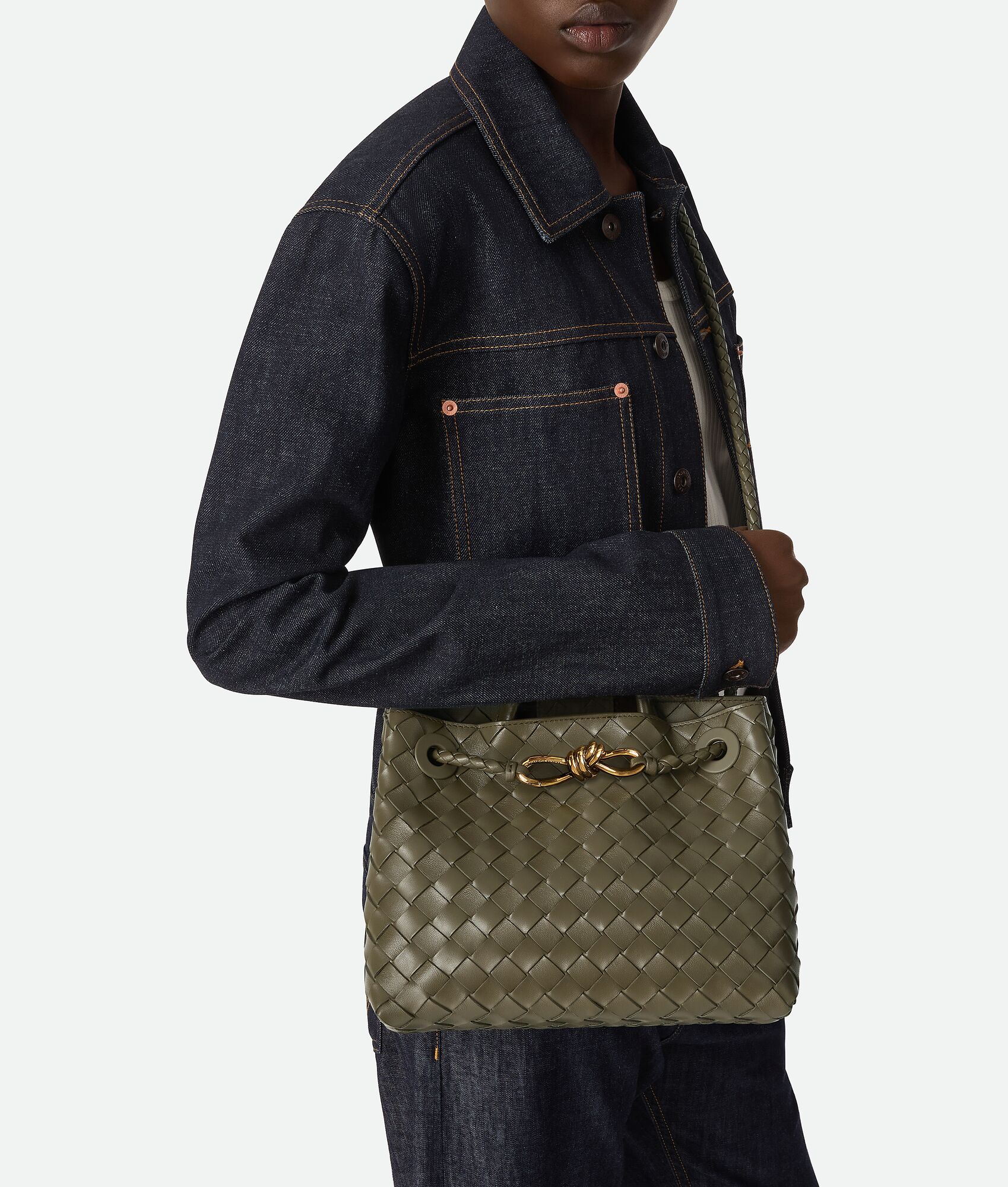 BOTTEGA VENETA 小号Andiamo手提包
