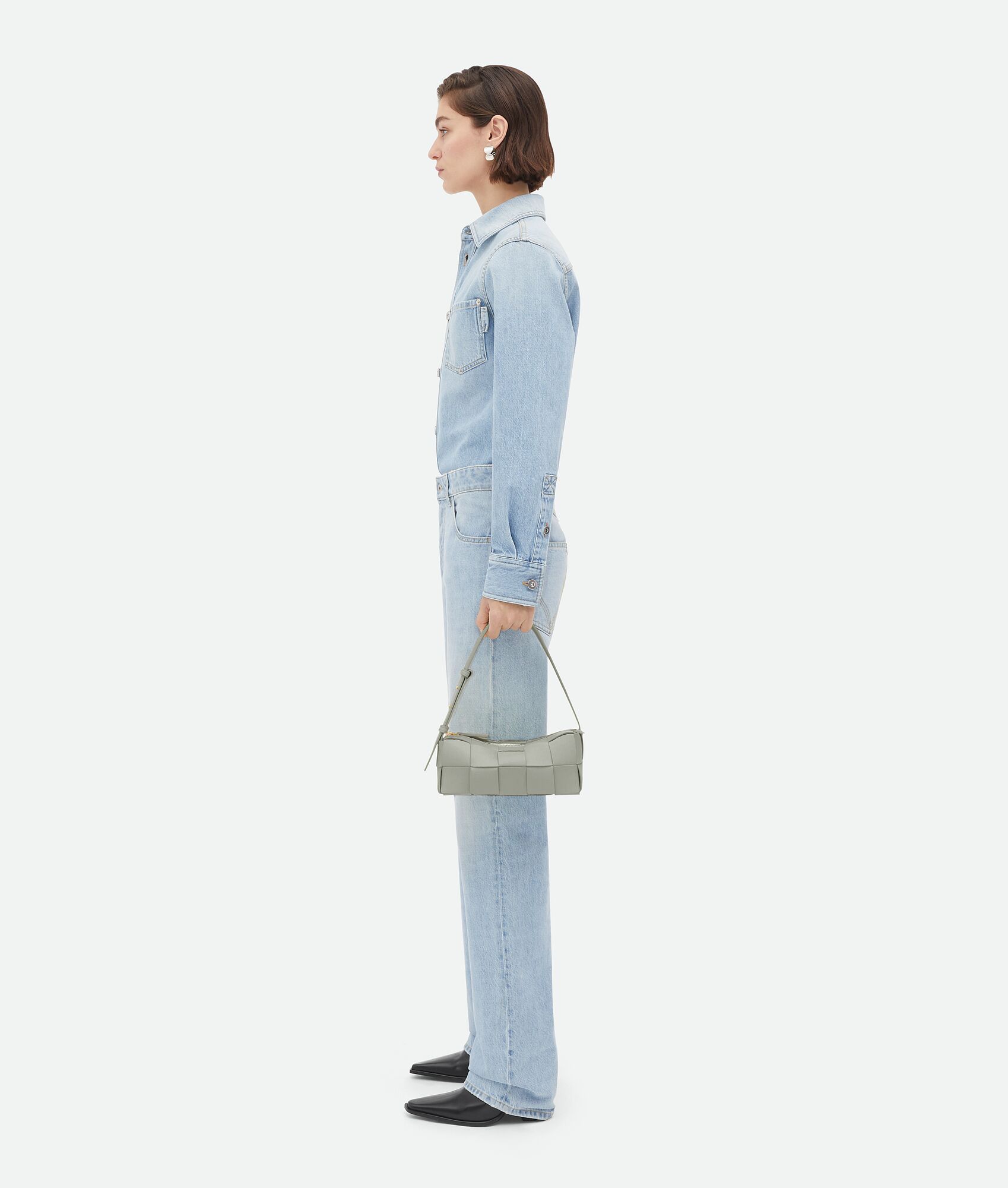 BOTTEGA VENETA 小号Brick Cassette肩背包